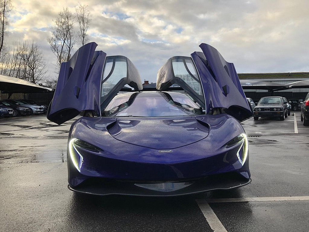 First McLaren Speedtail is delivered