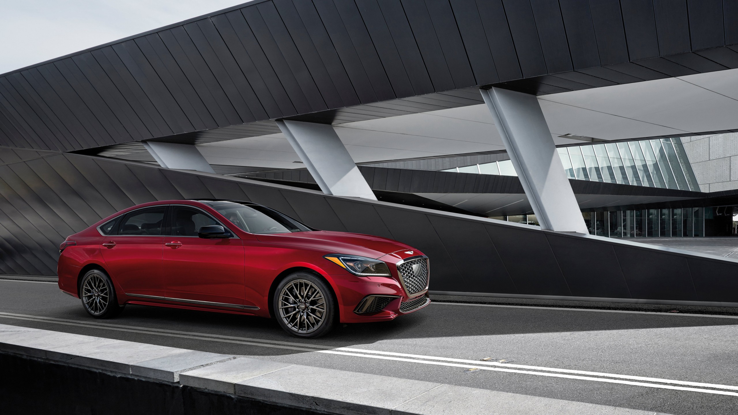 Genesis G80 Sport Wallpaper. HD Car Wallpaper