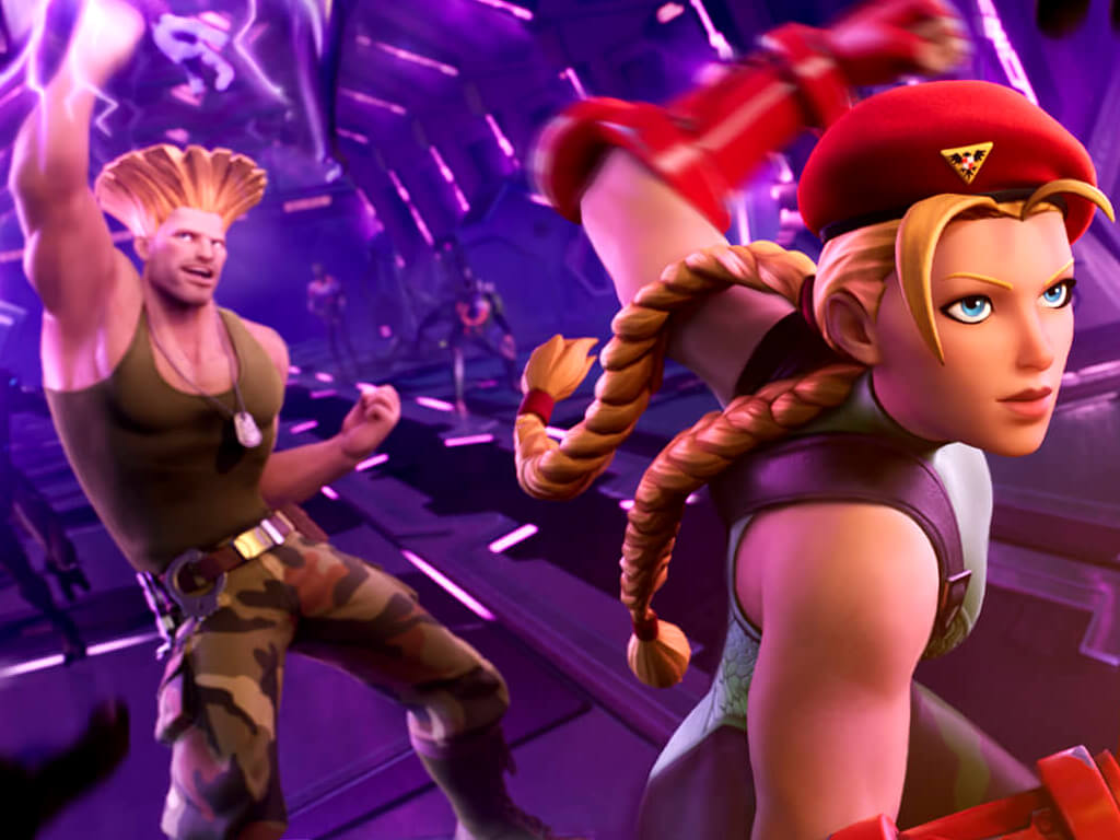 Street Fighter's Guile and Cammy come to Fortnite video game as skins in Season 7