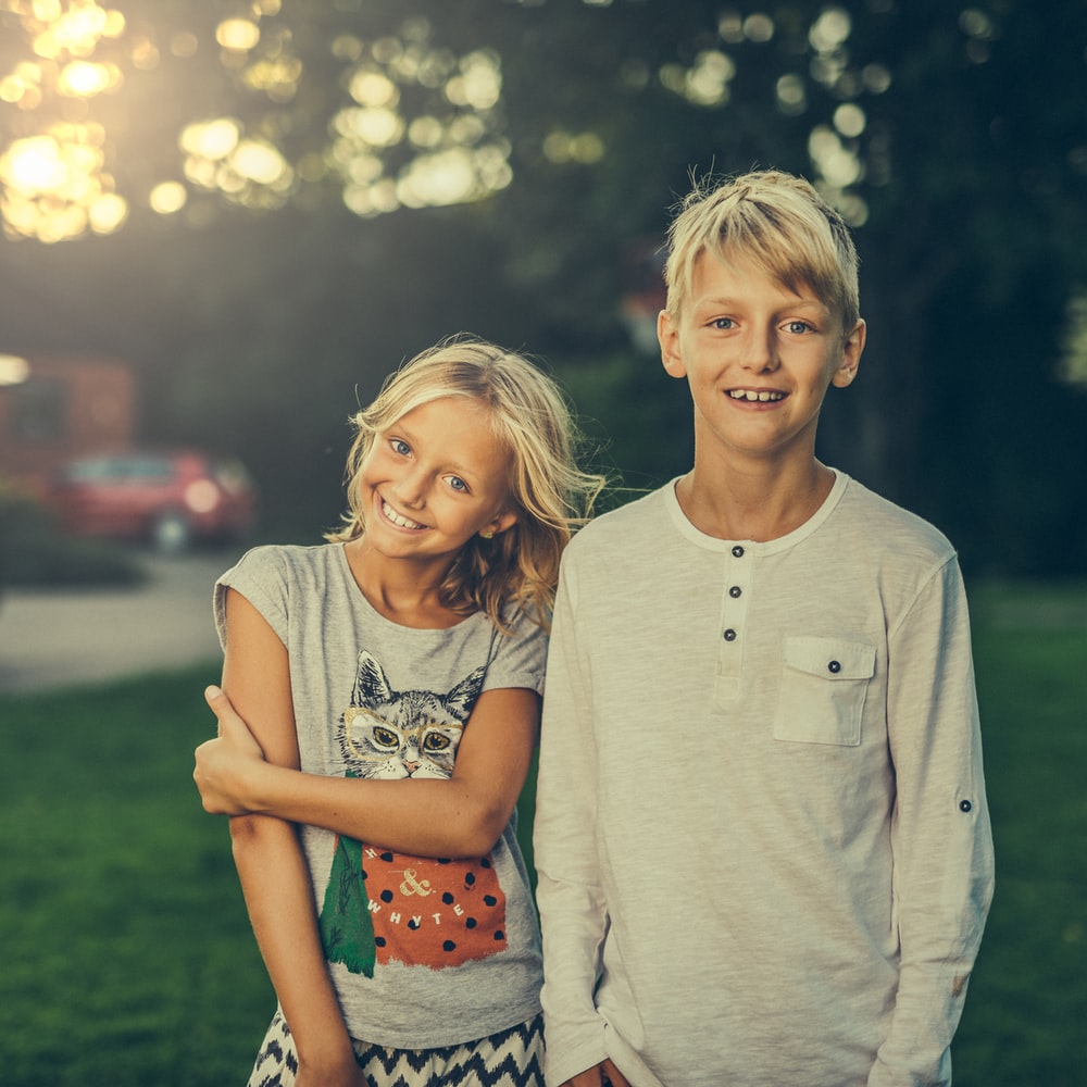 Brother And Sister Picture. Download Free Image