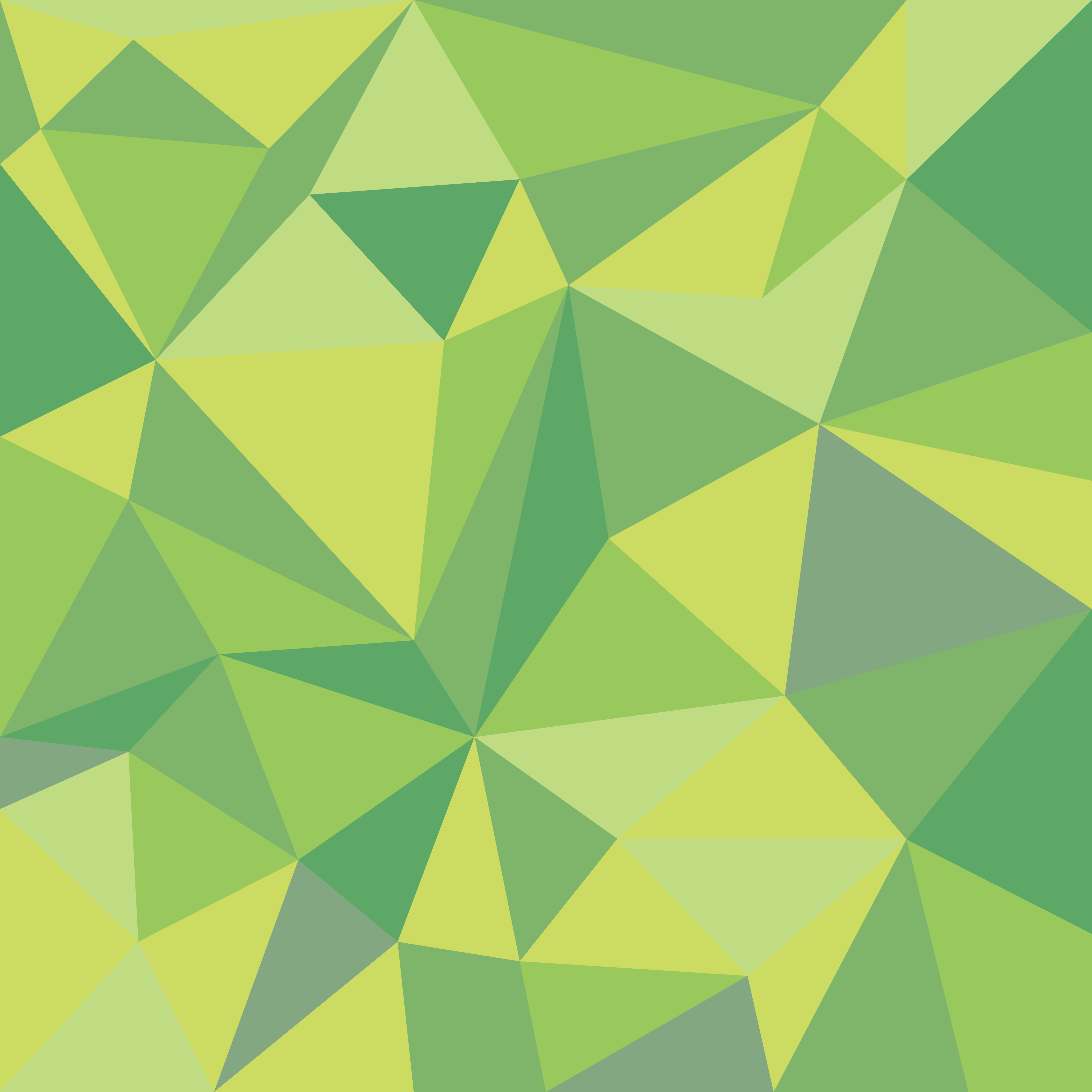 Wallpaper, illustration, abstract, symmetry, green, yellow, triangle, pattern, circle, ART, leaf, shape, design, line 5071x5071