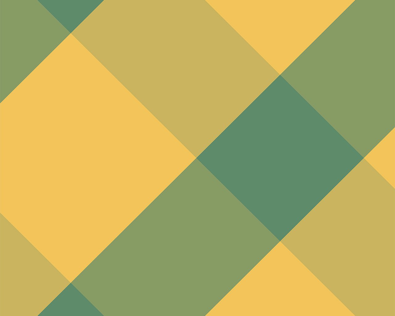 Lines Green Yellow Rectangle Abstract Pattern