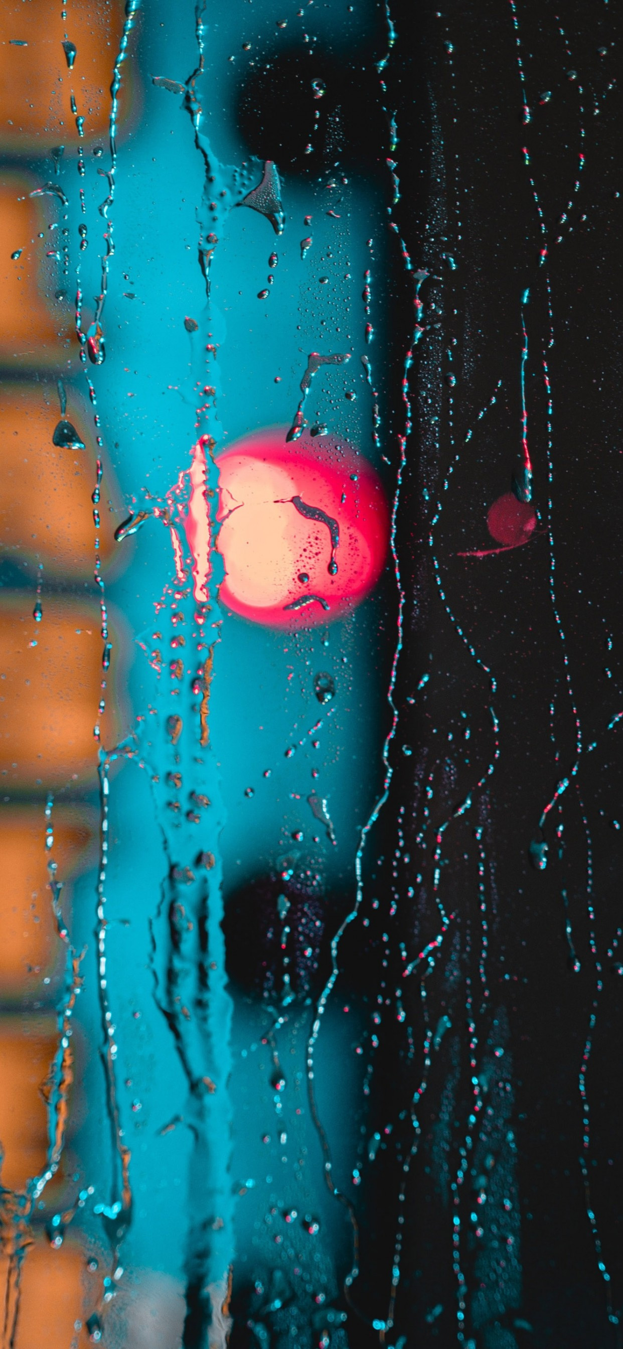 Download 1242x2688 Rain Drops, Blurry, Water, Glass, Photography, Bokeh Wallpaper for iPhone 11 Pro Max & XS Max