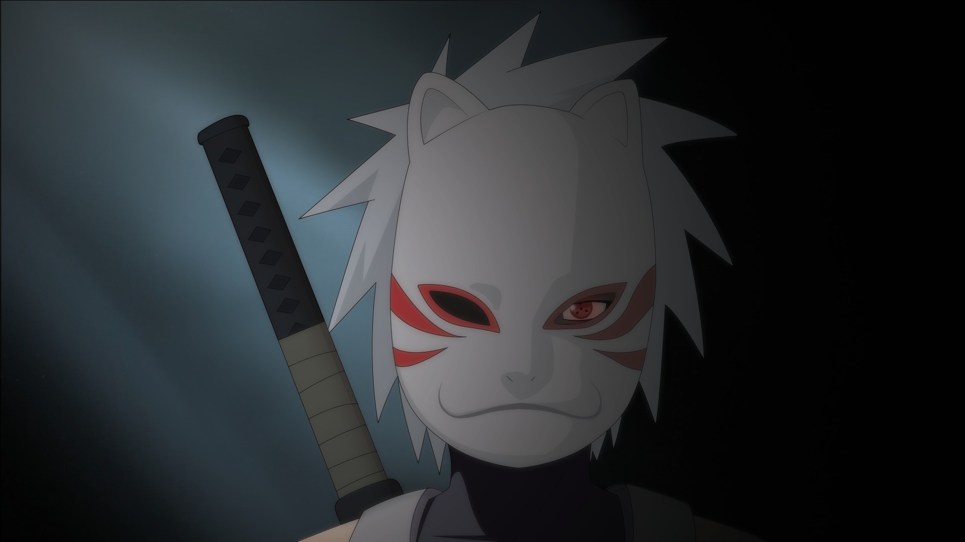 #ANBU, #Hatake Kakashi, #mask, #Naruto Shippuuden, #anime wallpaper. Mocah HD Wallpaper