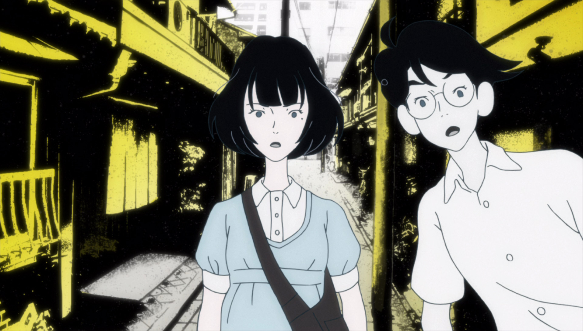 Anime The Tatami Galaxy Anime Watashi Akashi Yojouhan Shinwa Taikei Tatami Galaxy