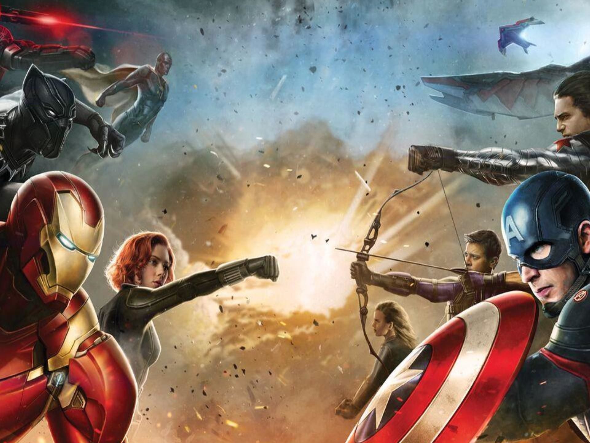 Captain America Civil War Movie Free 4k Wallpaper 2560x1440, Wallpaper13.com