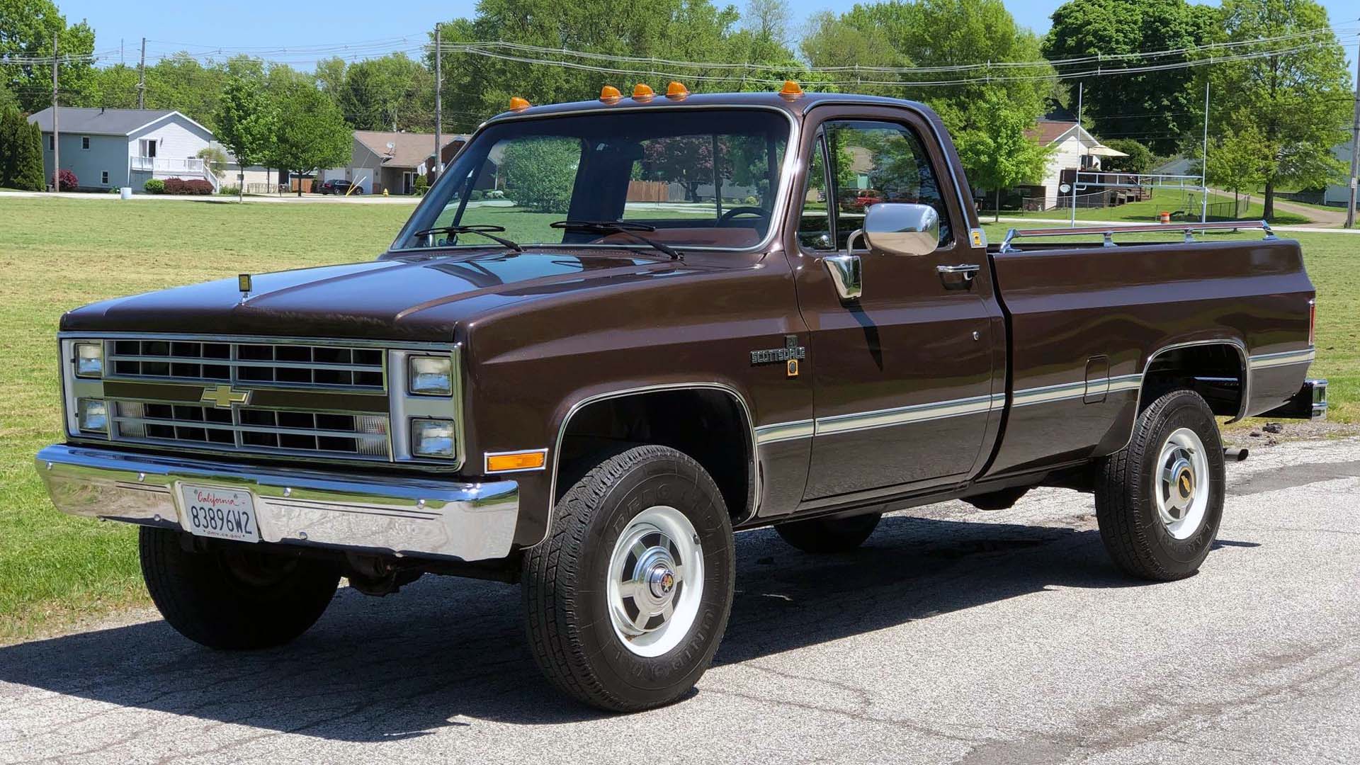Bidding War Erupts Over Low Mile 1985 Chevy Square Body