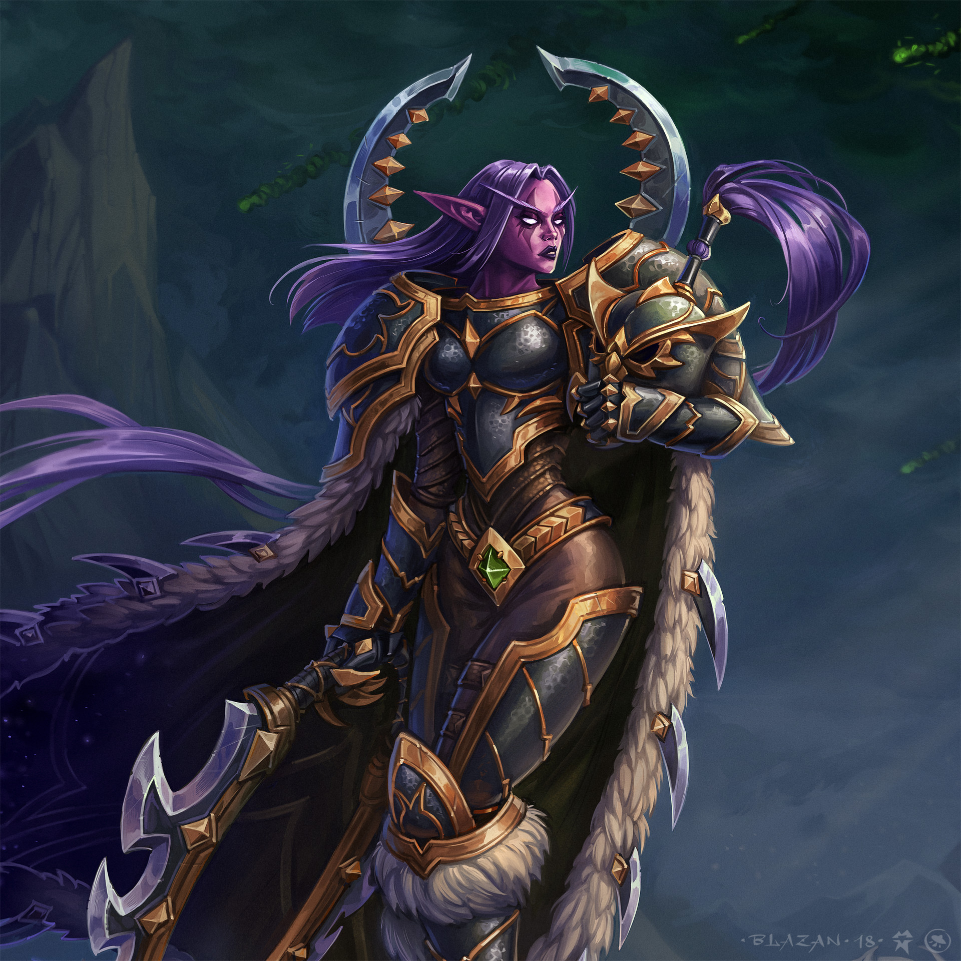 Maiev Shadowsong, Blazan Alex