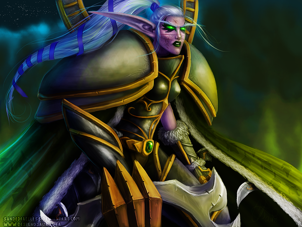 Maiev Shadowsong By Nyogtha Art. Maiev Shadowsong, World Of Warcraft Characters, World Of Warcraft