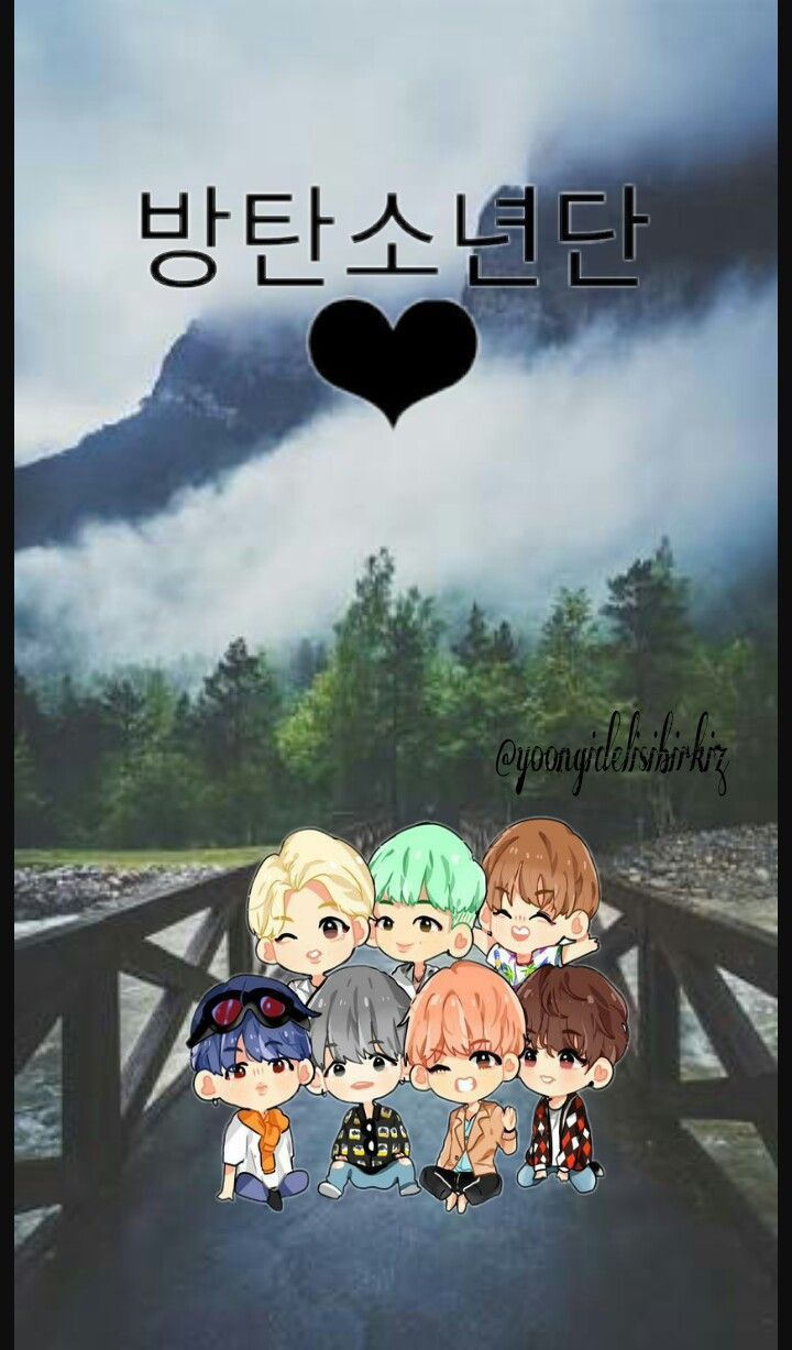 BTS Fan Art Wallpaper