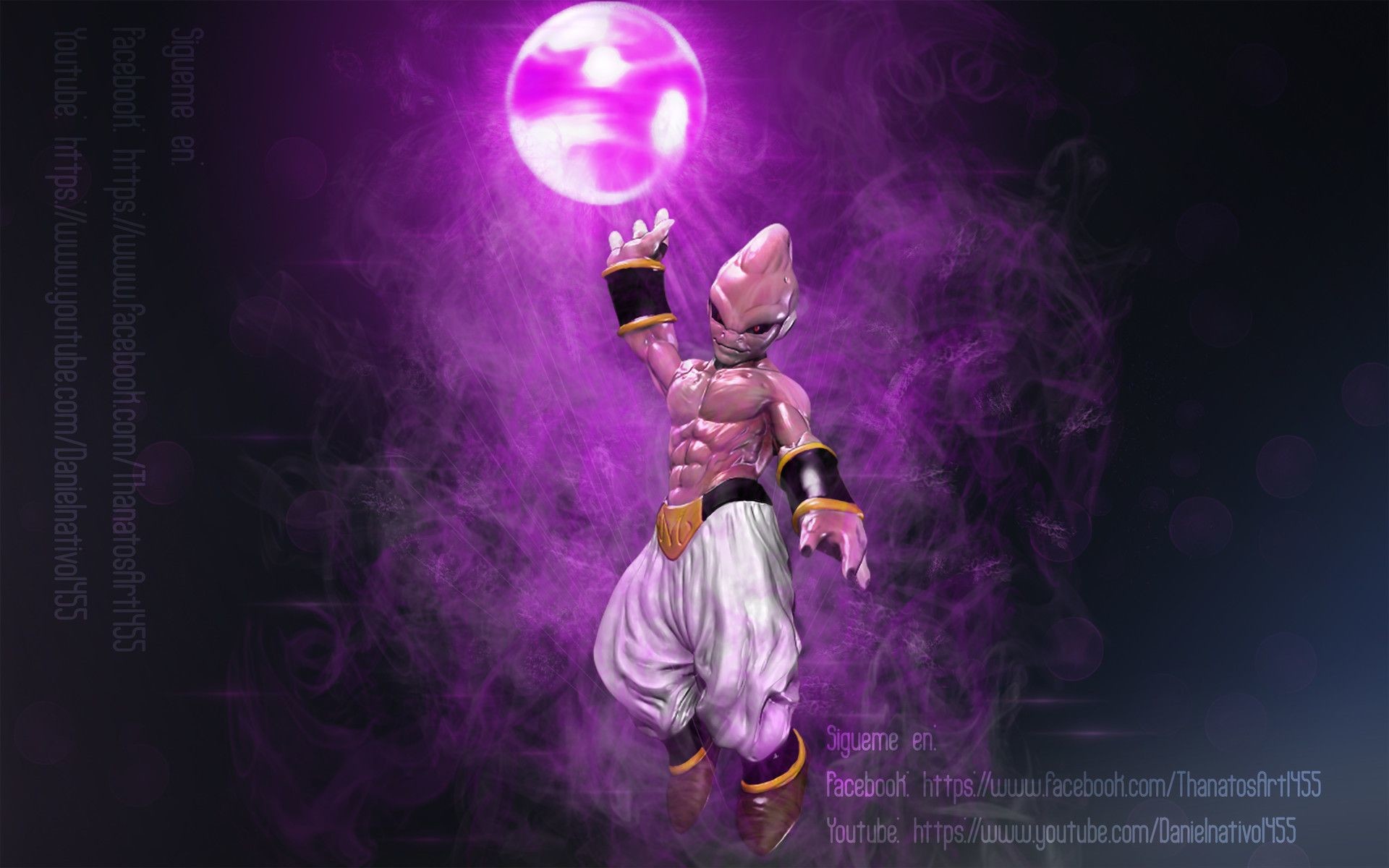 Kid Buu, kid, dbz, buu, HD wallpaper