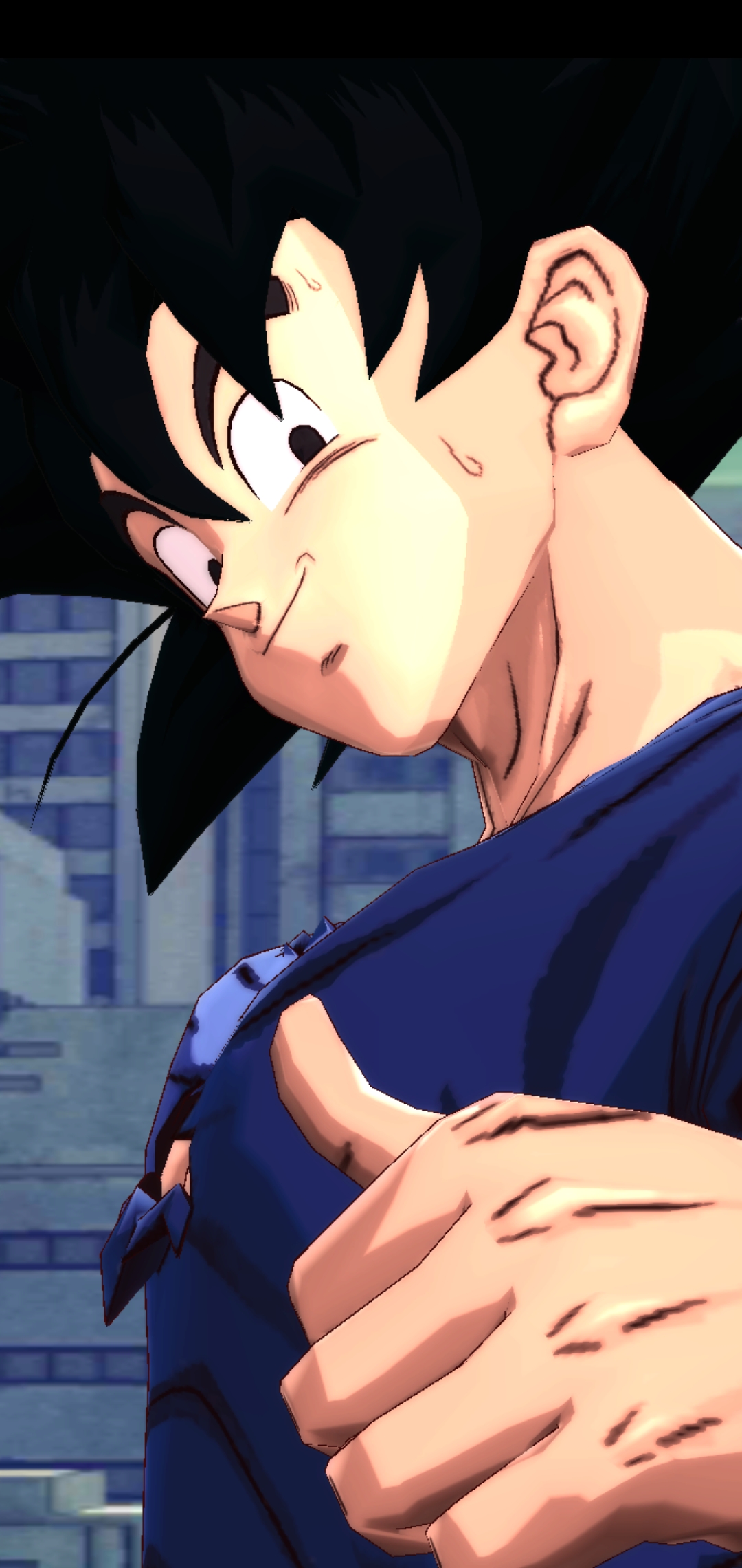 Goku after kid buu fight wallpaper for note 10 +. Enjoy! I also can do other ones if you guys wish: DragonballLegends