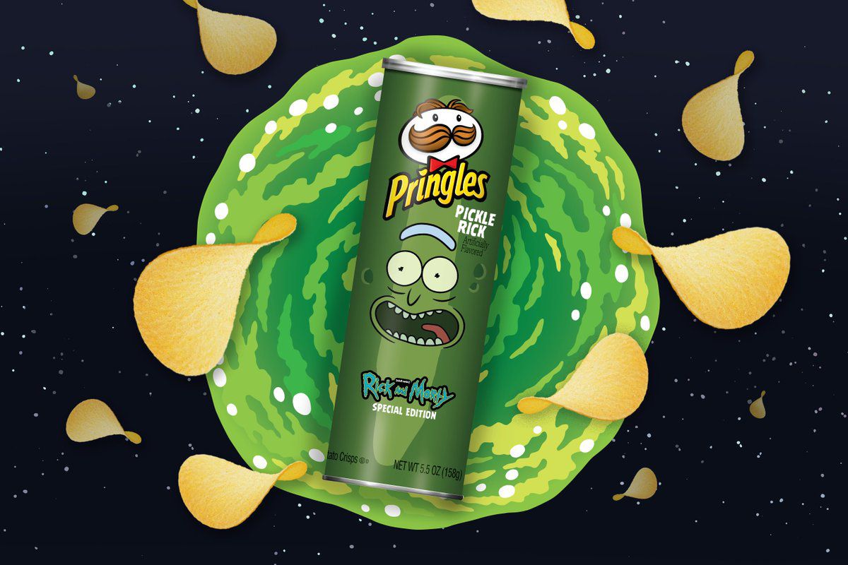 Pringles and 'Rick and Morty' Are Making 'Pickle Rick' Chips