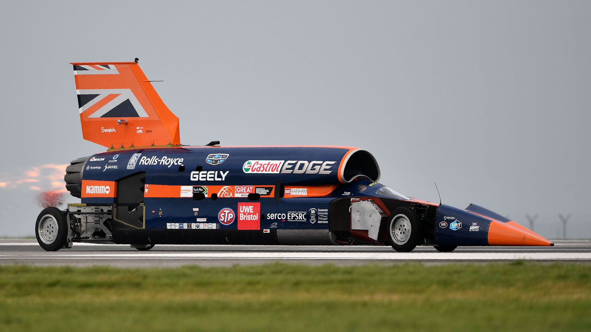 British supersonic car targets 763mph land speed record