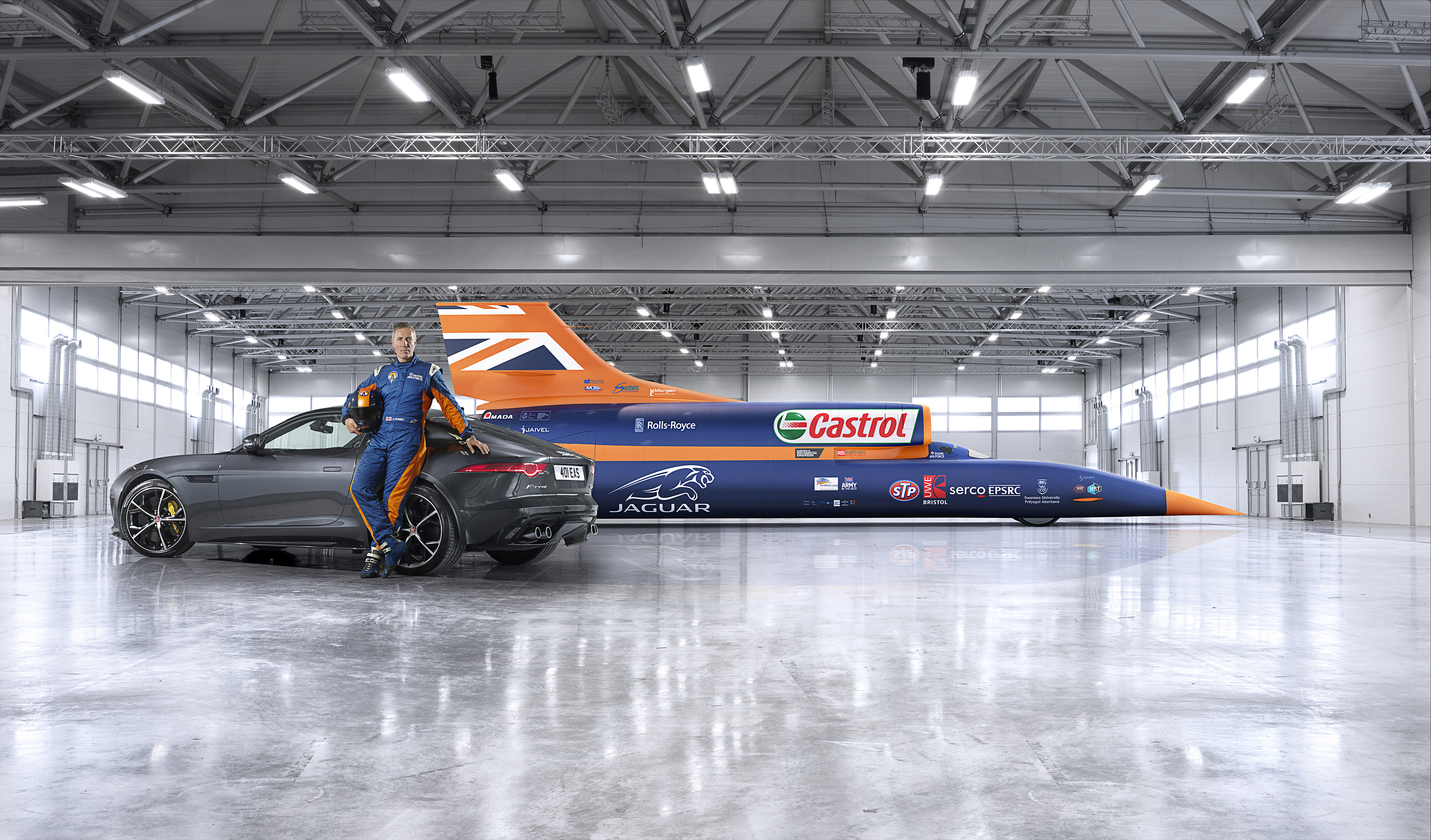 New All Wheel Drive Jaguar F TYPE R Boosts Bloodhound SSC Record Bid. Jaguar Homepage UK