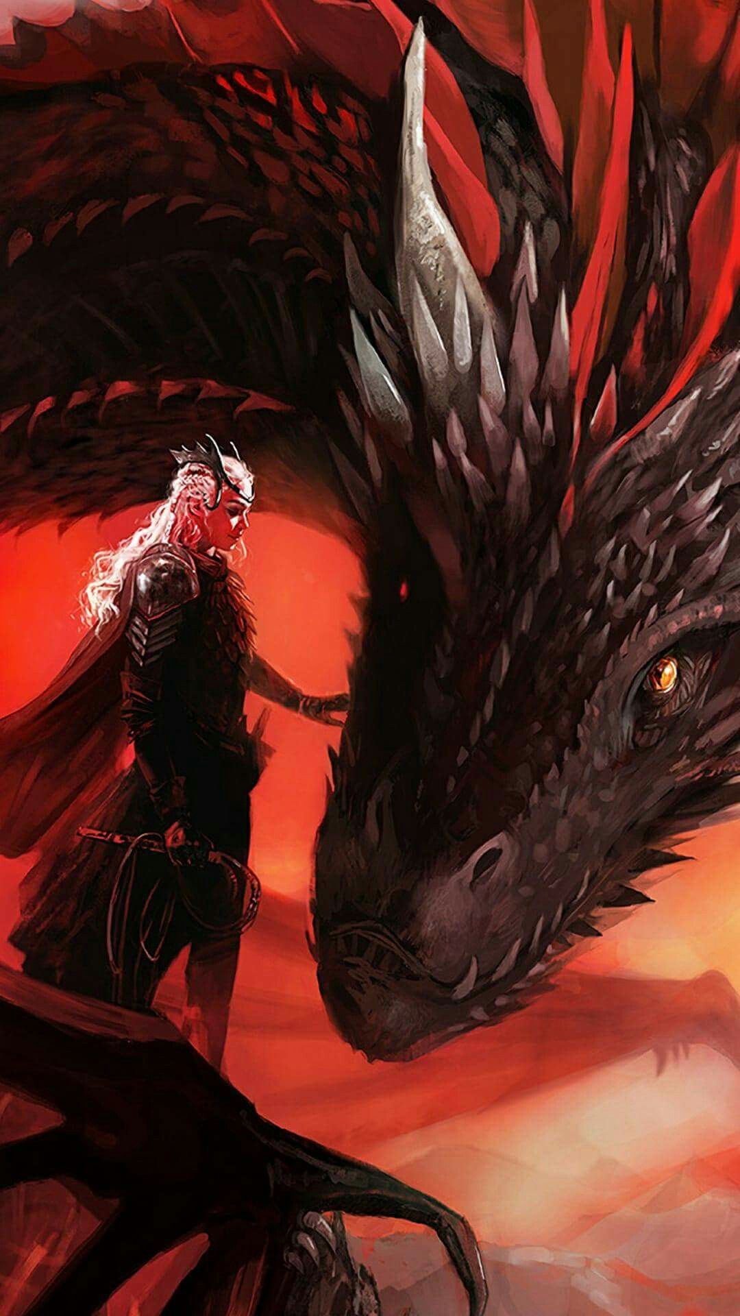 Fantasy. Dragones, Madre de dragones, Juego de tronos wallpaper