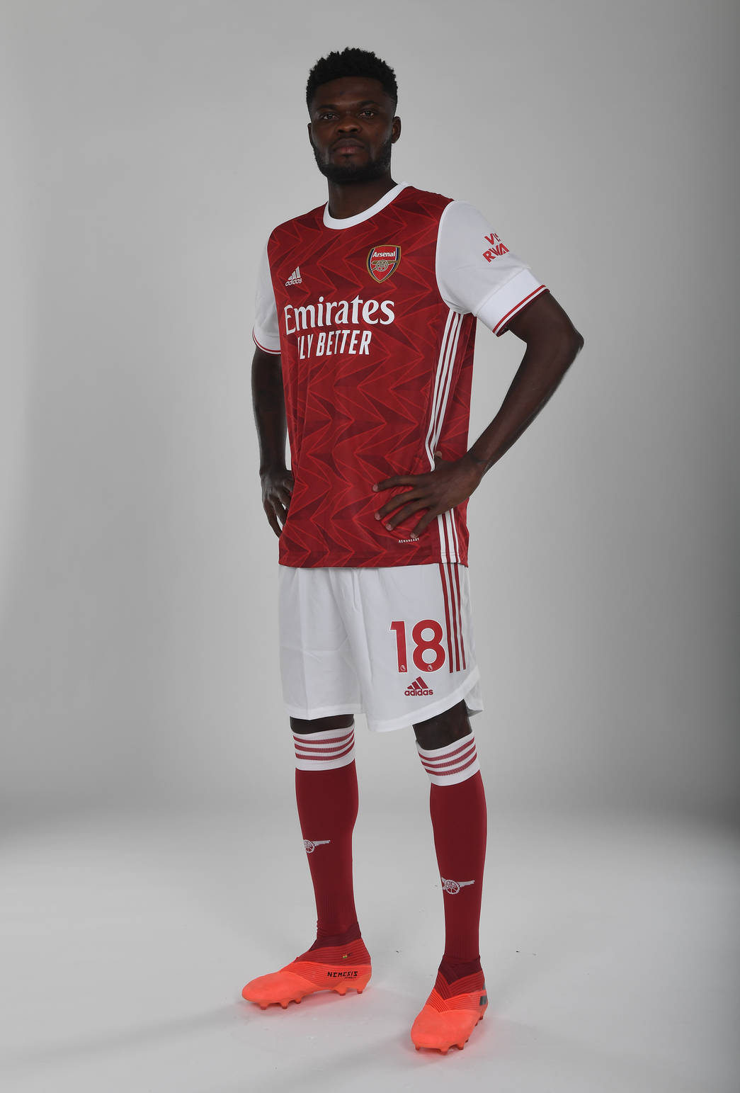Photos First pics of Thomas Partey posing in Arsenal kit following £45m move. Football Talk. Premier League News