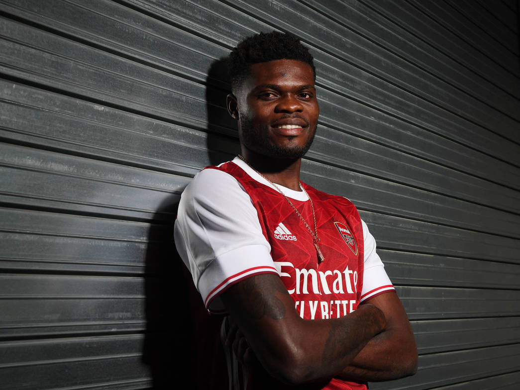 Photos First pics of Thomas Partey posing in Arsenal kit following £45m move. Football Talk. Premier League News