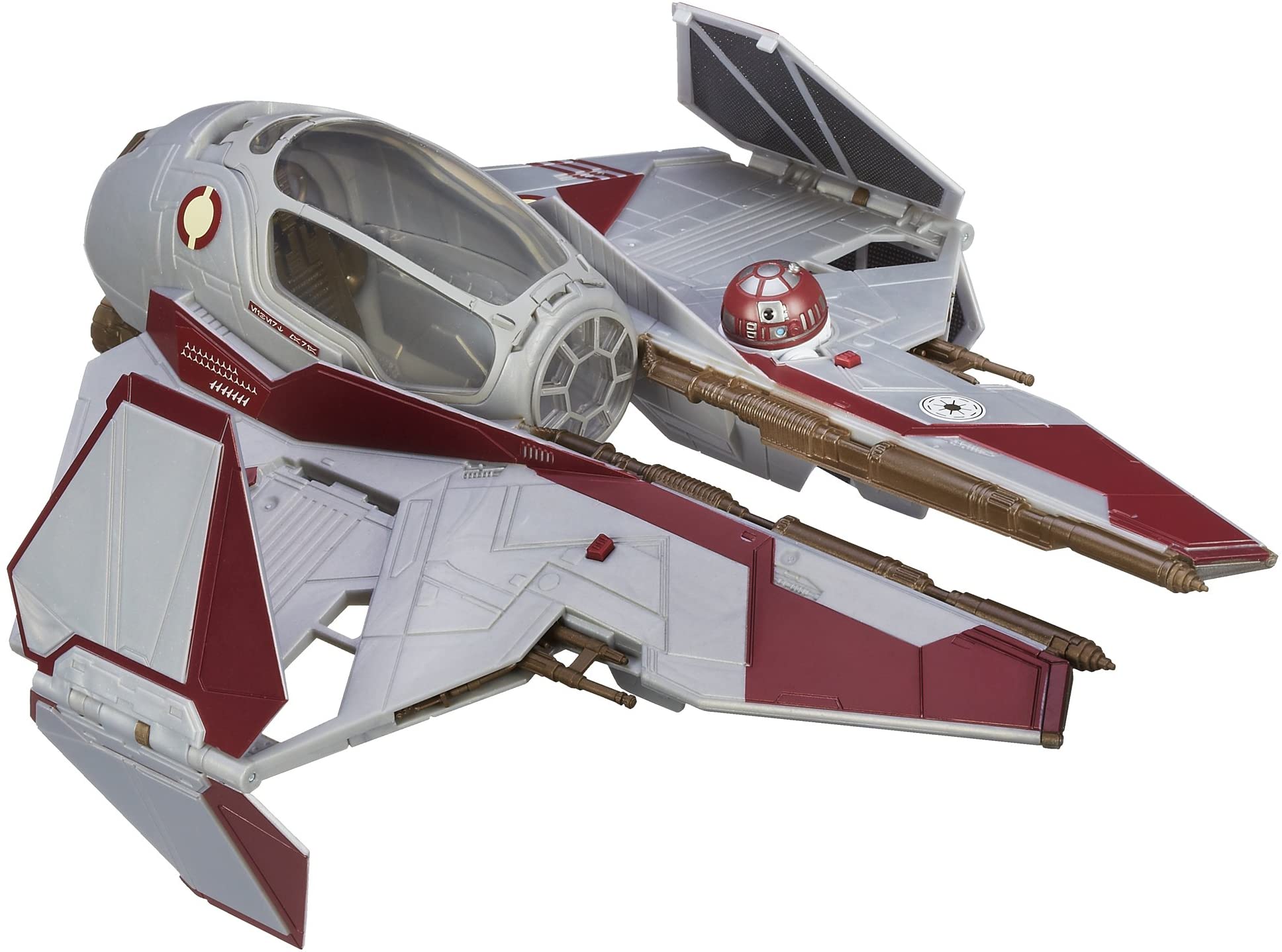 Star Wars Obi Wan's Jedi Starfighter Vehicle: Toys & Games