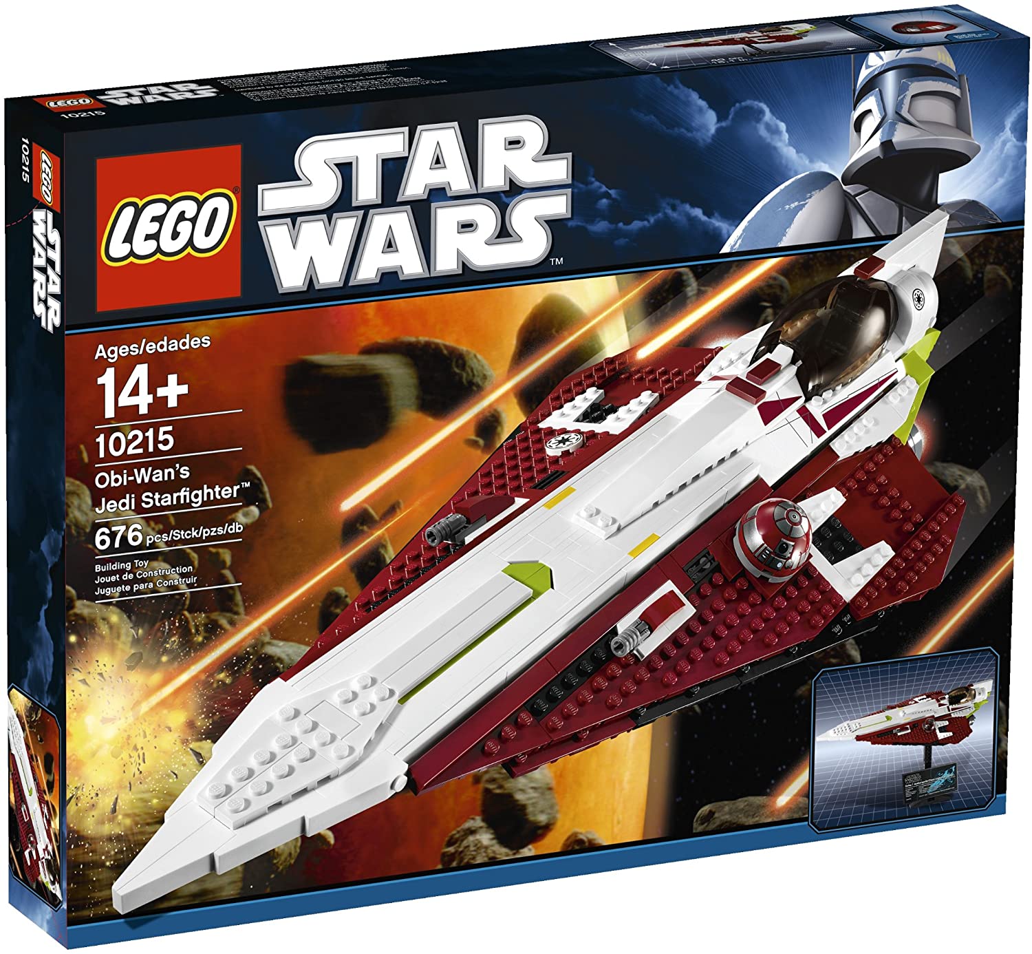 LEGO® Star Wars Obi Wan's Jedi Starfighter, Toys & Games