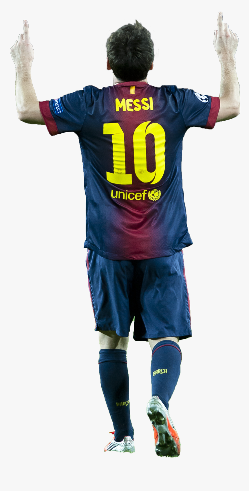 Lionel Messi Celebration Png, Transparent Png, Transparent Png Image