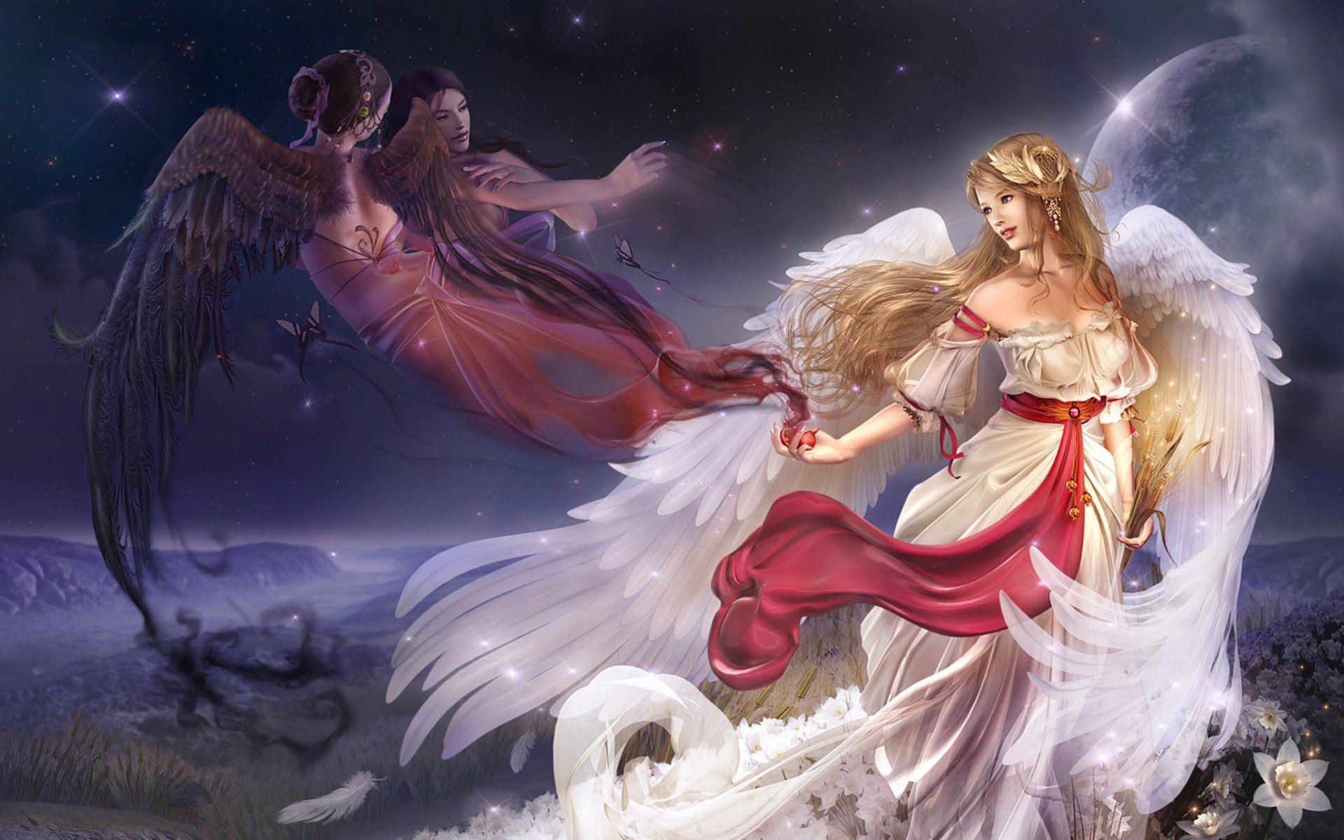 fantasy, Art, Zodiac, Soa, Lee, Virgo, Zodiac Wallpaper HD / Desktop and Mobile Background