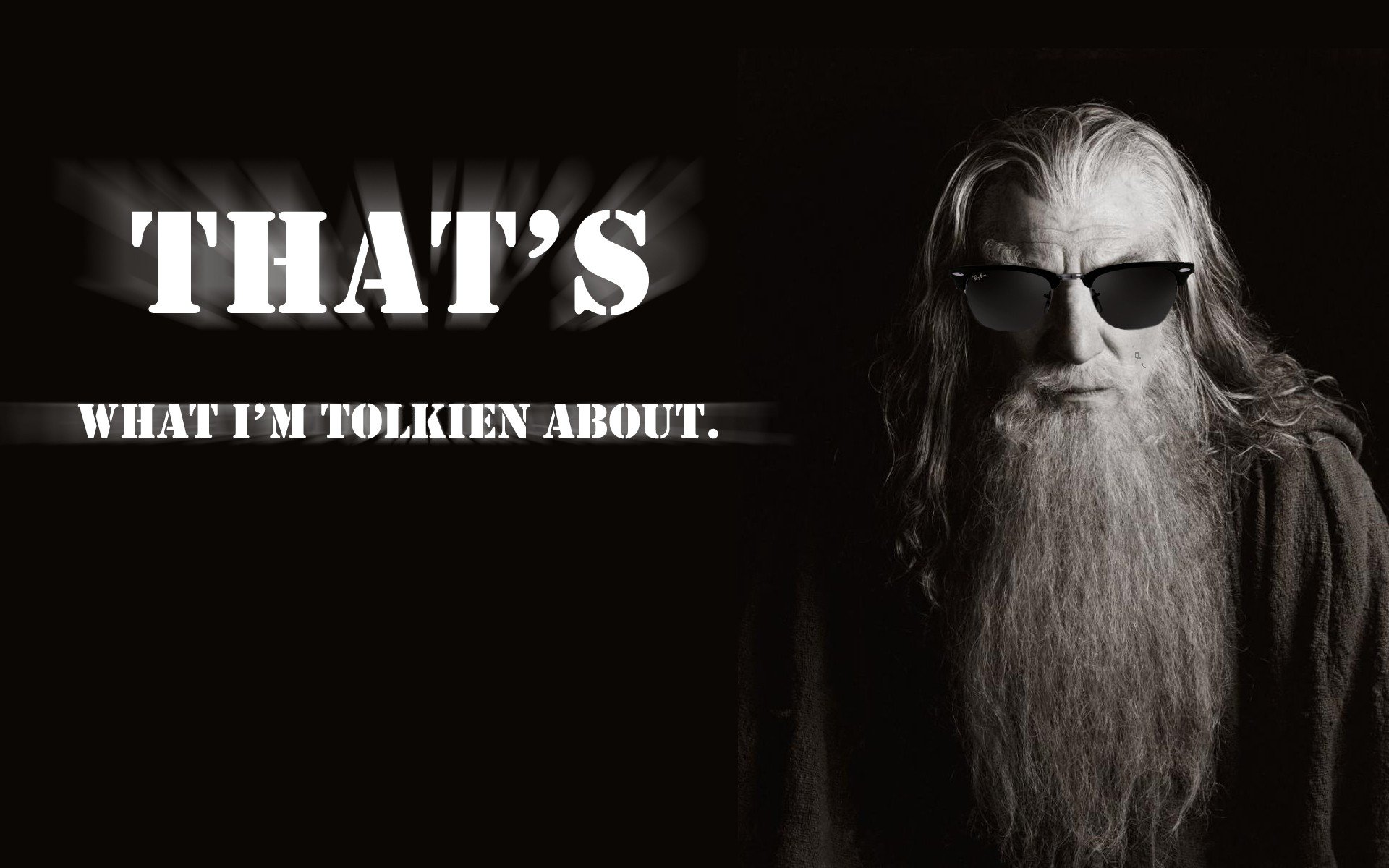 gandalf quotes funny the lord of the rings tolkien 1920x1200 wallpaper