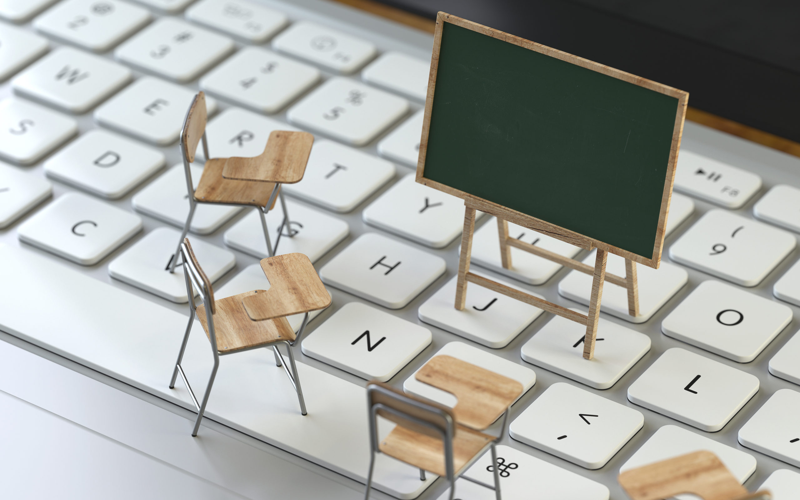 Elearning On Computer Laptop On Wooden Table Online Education Elearning And  Education Media Concept Stock Photo - Download Image Now - iStock
