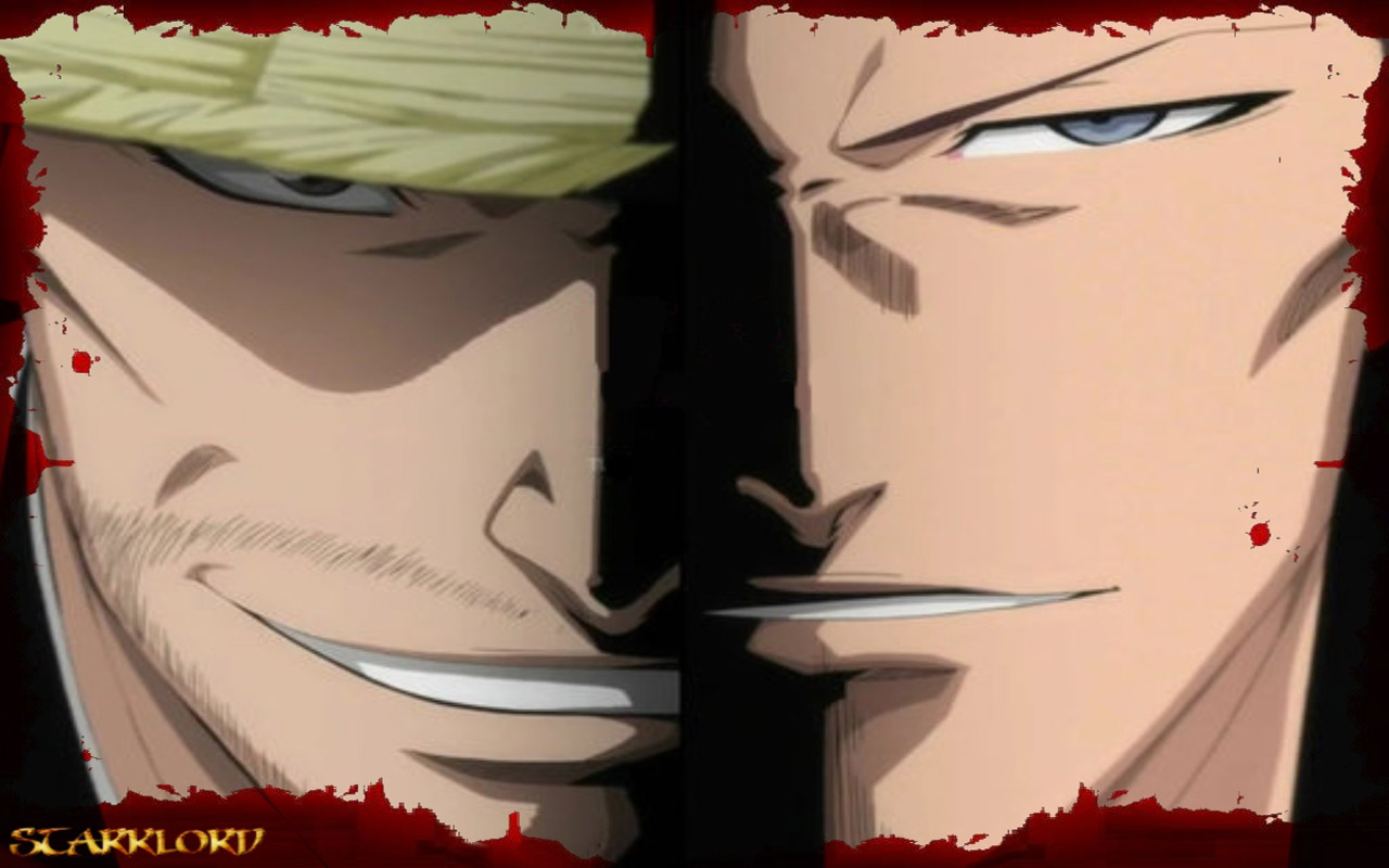 Shunsui and Coyote Starrk Kyoraku Wallpaper