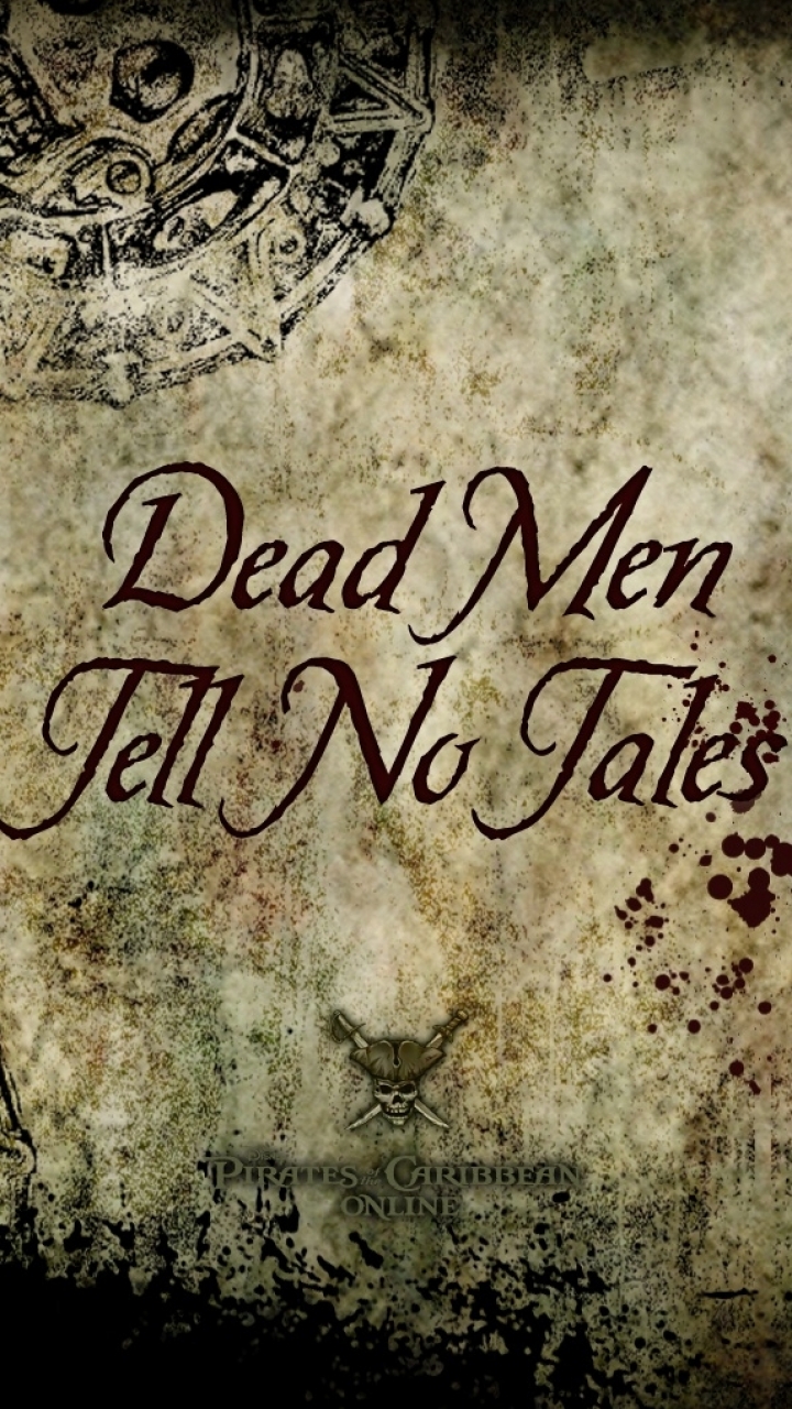 Dead Men Tell No Tales Quote HD Wallpaper