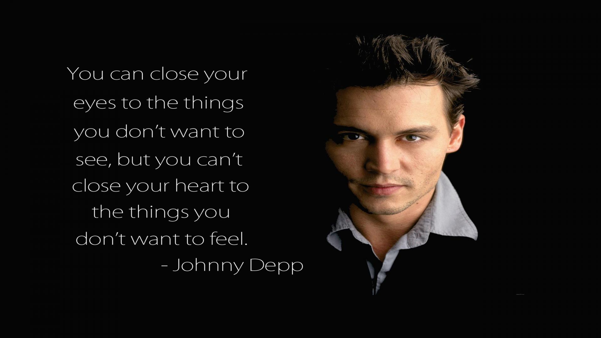 Inspirational Johnny Depp Quotes on Love and Life