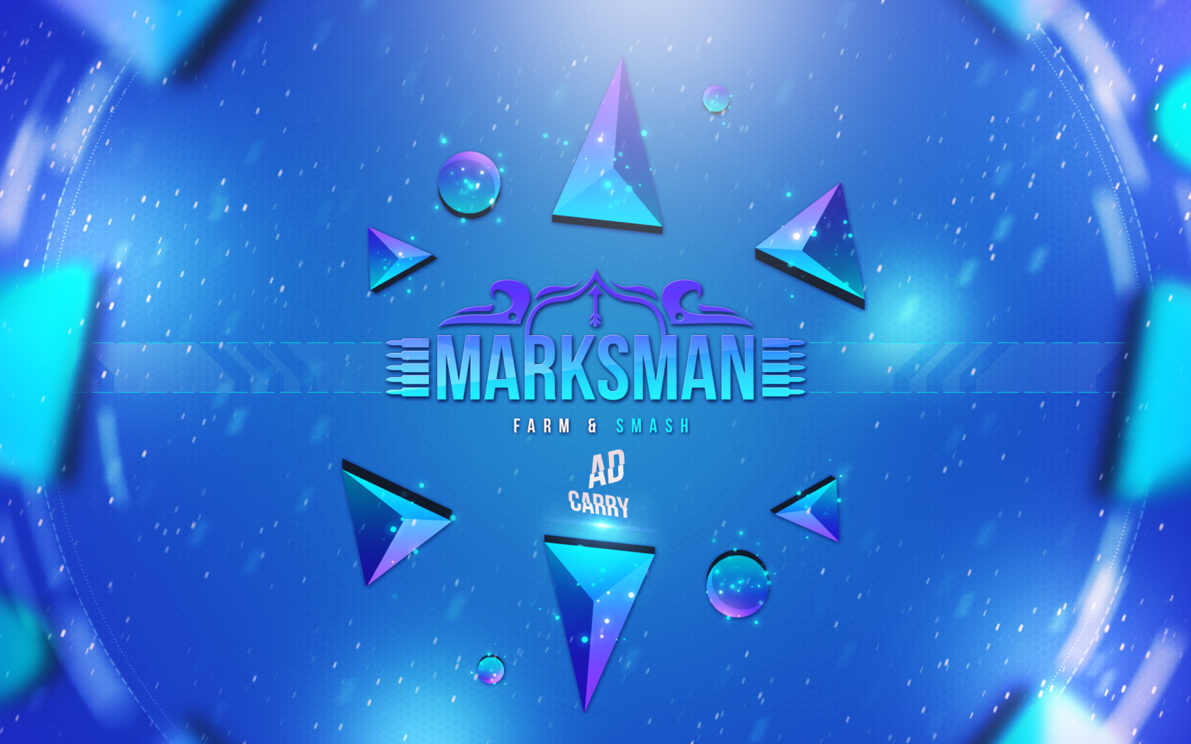 Free download Wallpaper [ADC] Blue League of legends by Aynoe [2560x1440] for your Desktop, Mobile & Tablet. Explore League of Legends ADC Wallpaper. Lol Wallpaper, League of Legends Champions