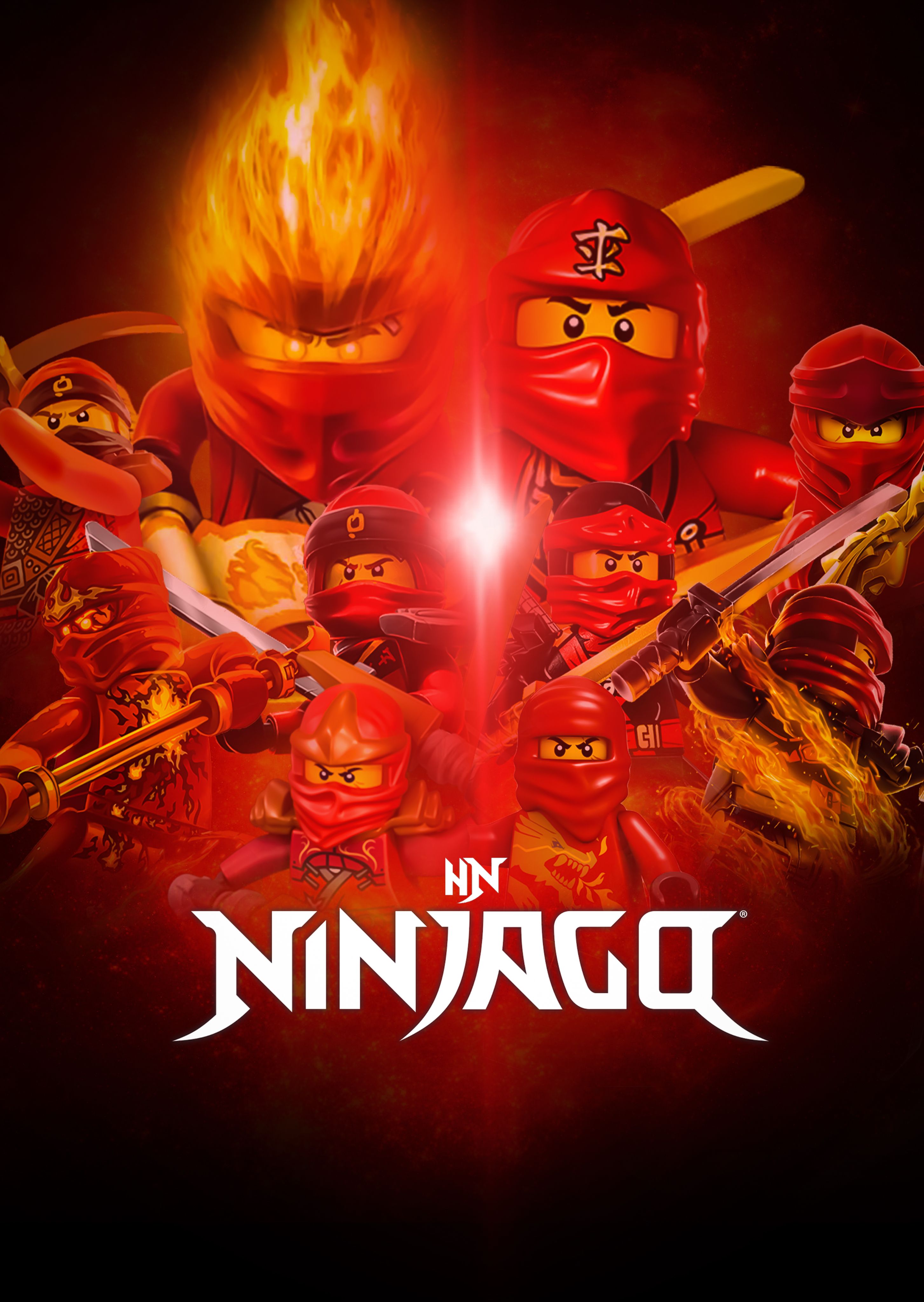 Lego Ninjago Kai Master of Fire Poster 2. Lego ninjago, Ninjago kai, Lego ninjago movie