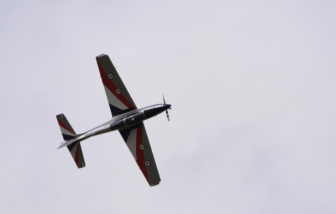 Wallpaper war, army, airplane, air, jet, raf, shorts tucano, british airplane, brazilian aircraft, tucano t1, air show image for desktop, section авиация