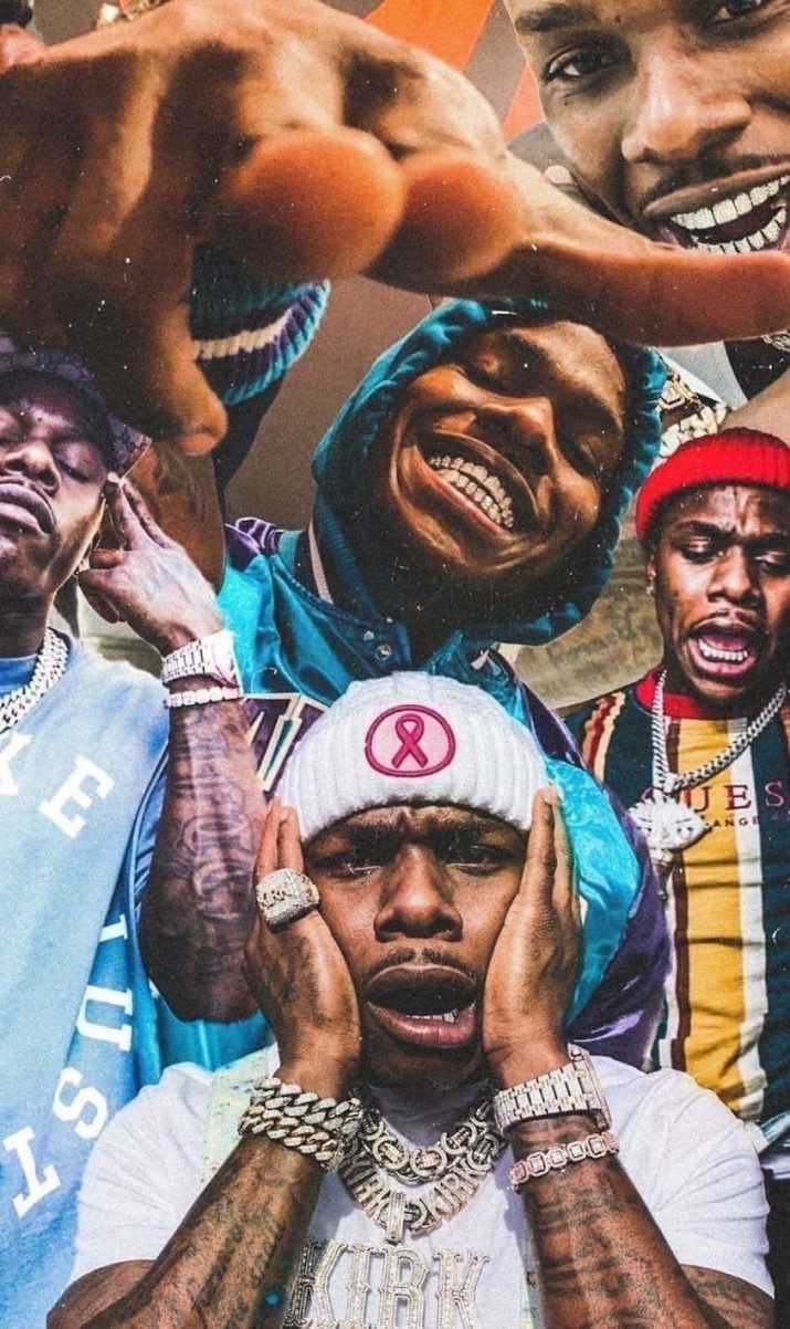 DaBaby Wallpaper Discover more dababy cartoon, iphone, Lock Screen, rappers wallpaper.. Rapper wallpaper iphone, Edgy wallpaper, Tupac wallpaper