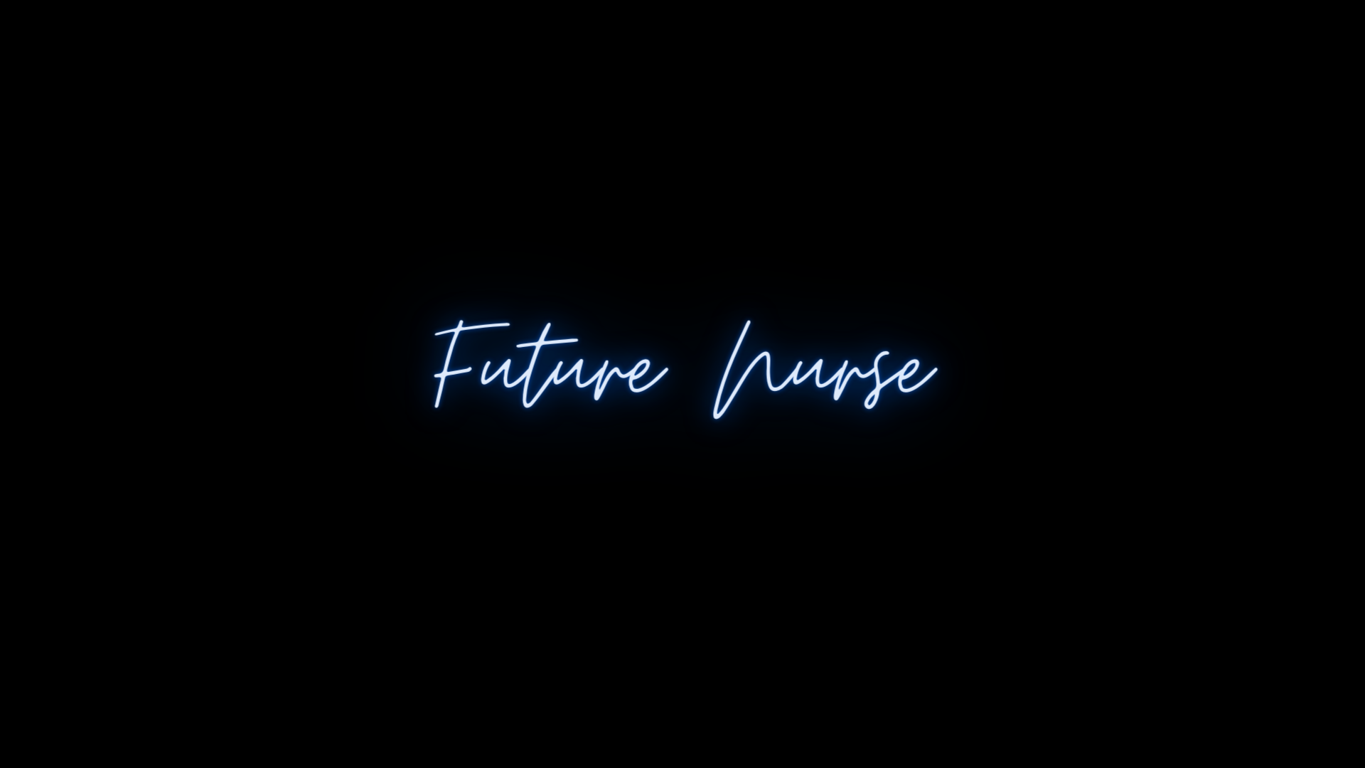 Future Nurse. HD Desktop Wallpaper. HD wallpaper for laptop, Future nurse, Neon signs