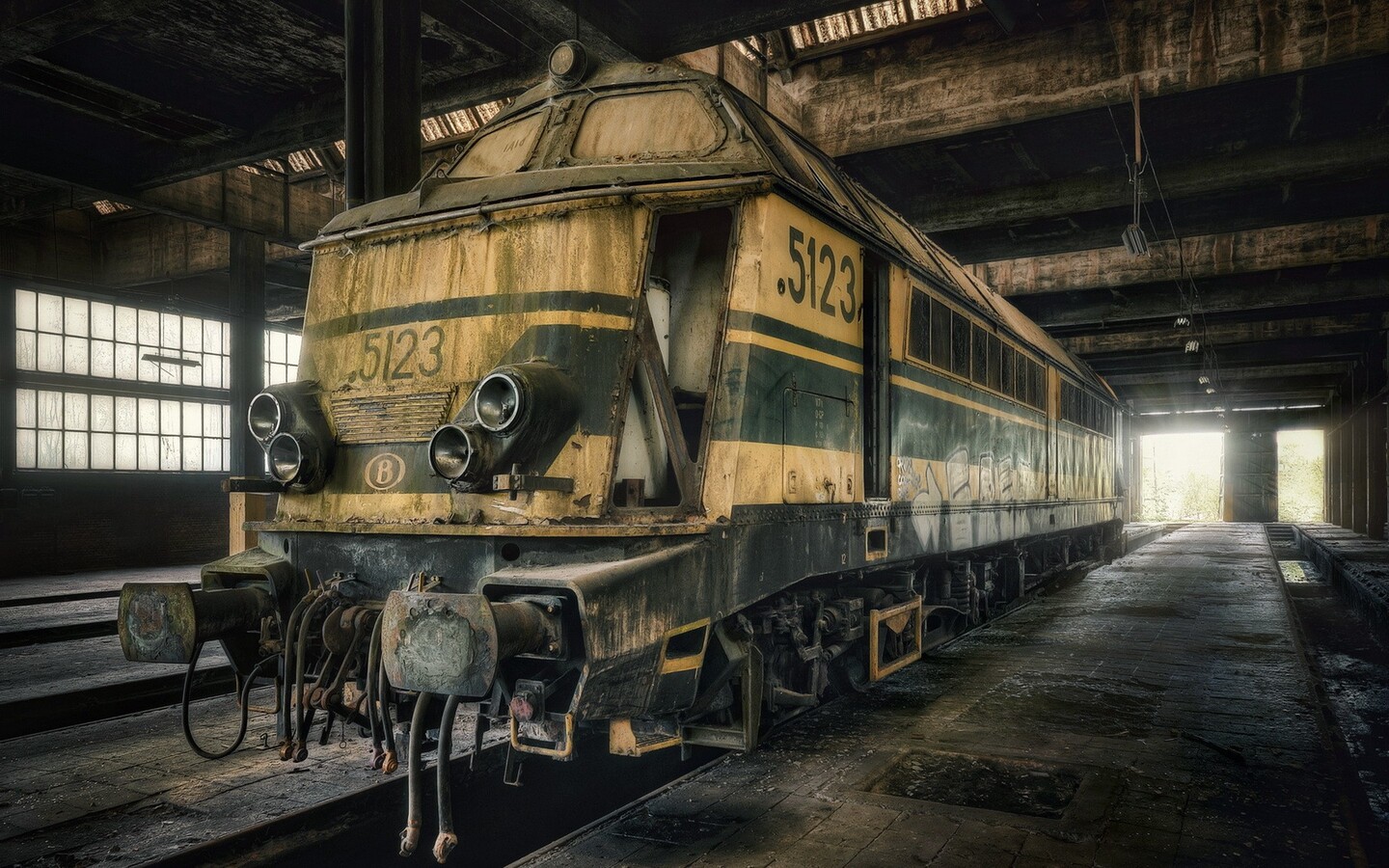 Dusty Old Train Art 1440x900 Resolution HD 4k Wallpaper, Image, Background, Photo and Picture