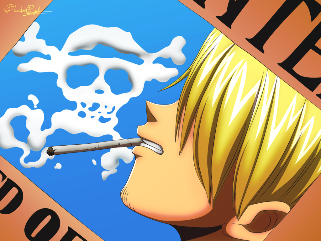Wanted Poster: Sanji (One Piece Halftime). One piece anime, One piece, One piece picture
