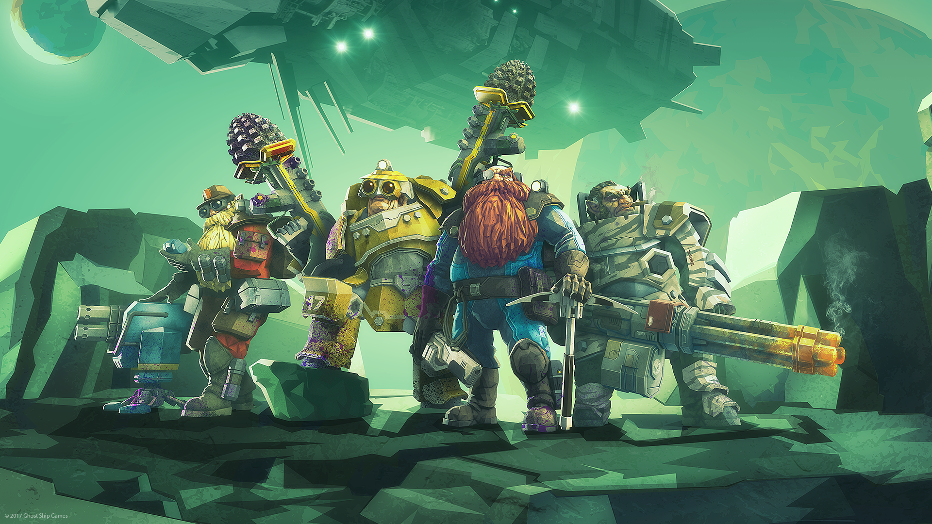 Deep Rock Galactic HD Wallpaper and Background Image