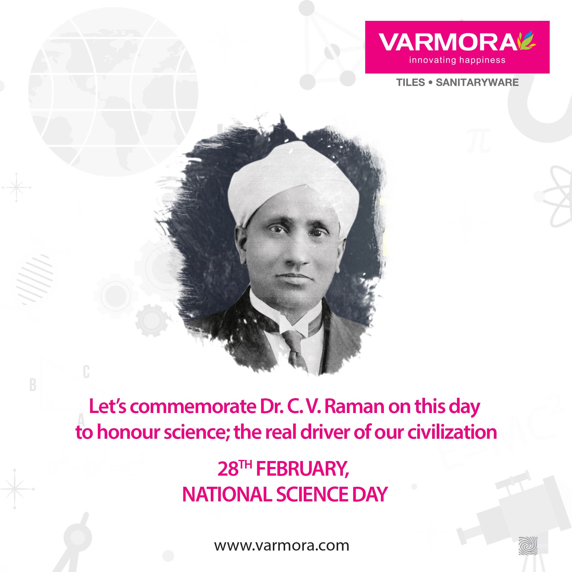Let's commemorate Dr.C.V.Raman on this day to honour science; the real driver of our civiliza. National science day, Science anchor charts, List of important days