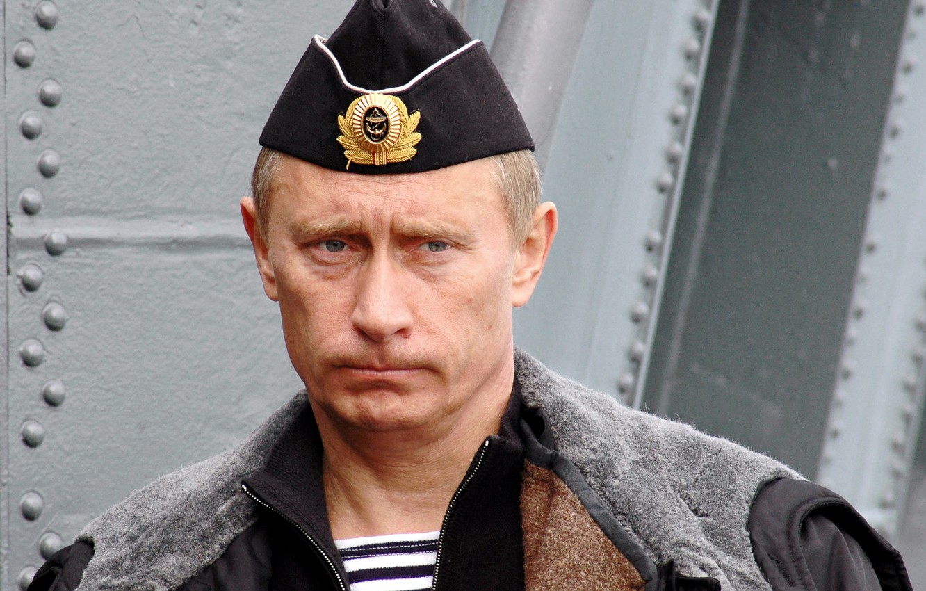 Wallpaper Putin, Vladimir, military uniform image for desktop, section мужчины
