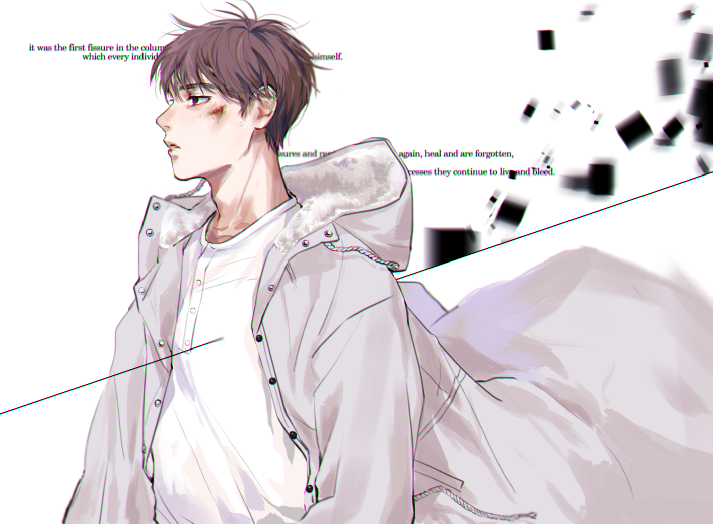 image Of Bts Rm Anime Fanart