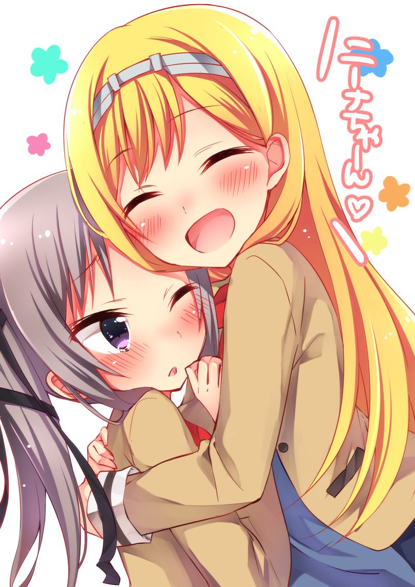 Nina & Liones [Hina Logi: From Luck & Logic]: wholesomeyuri