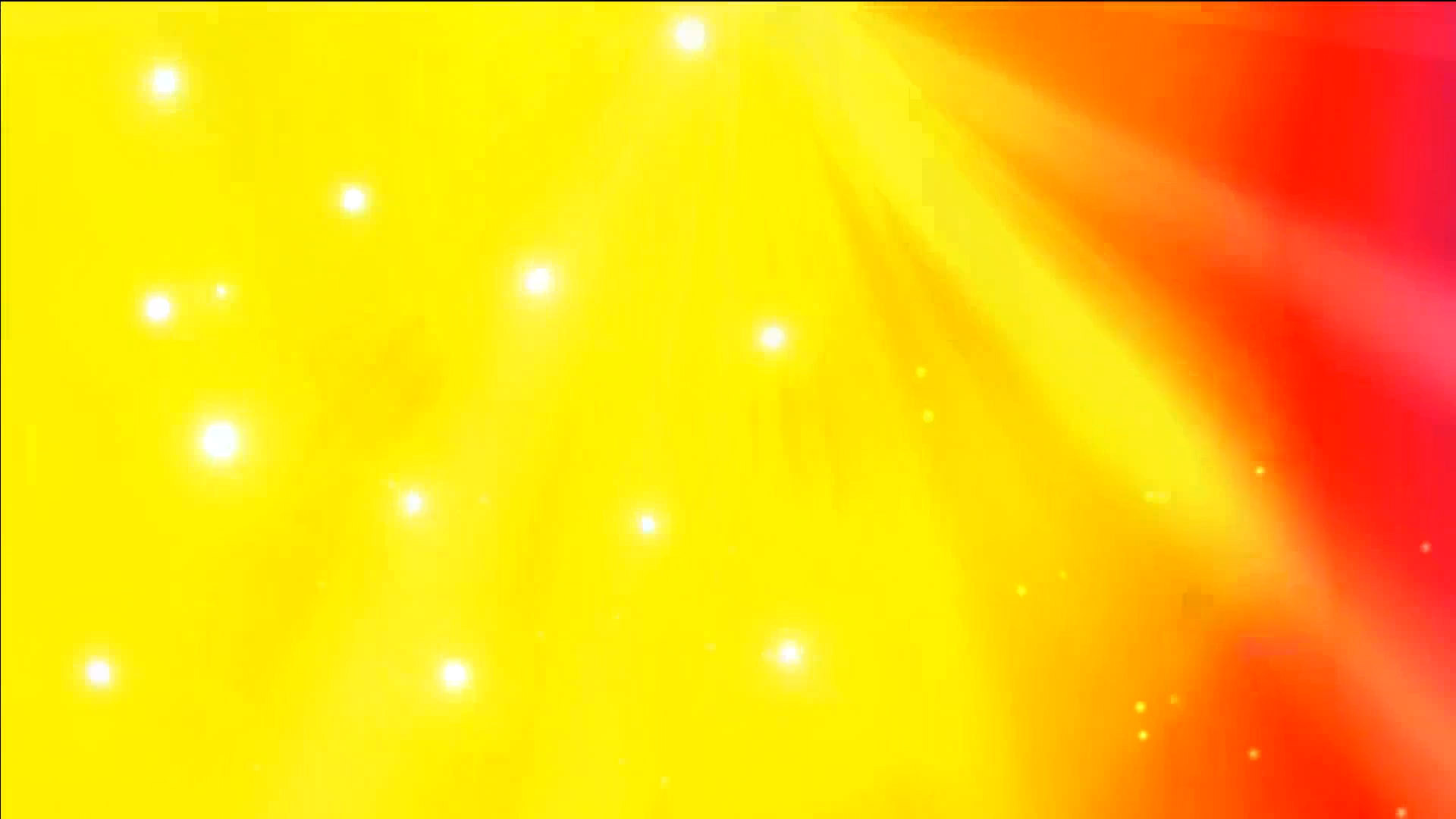 Animated yellow lights background video for title, intro