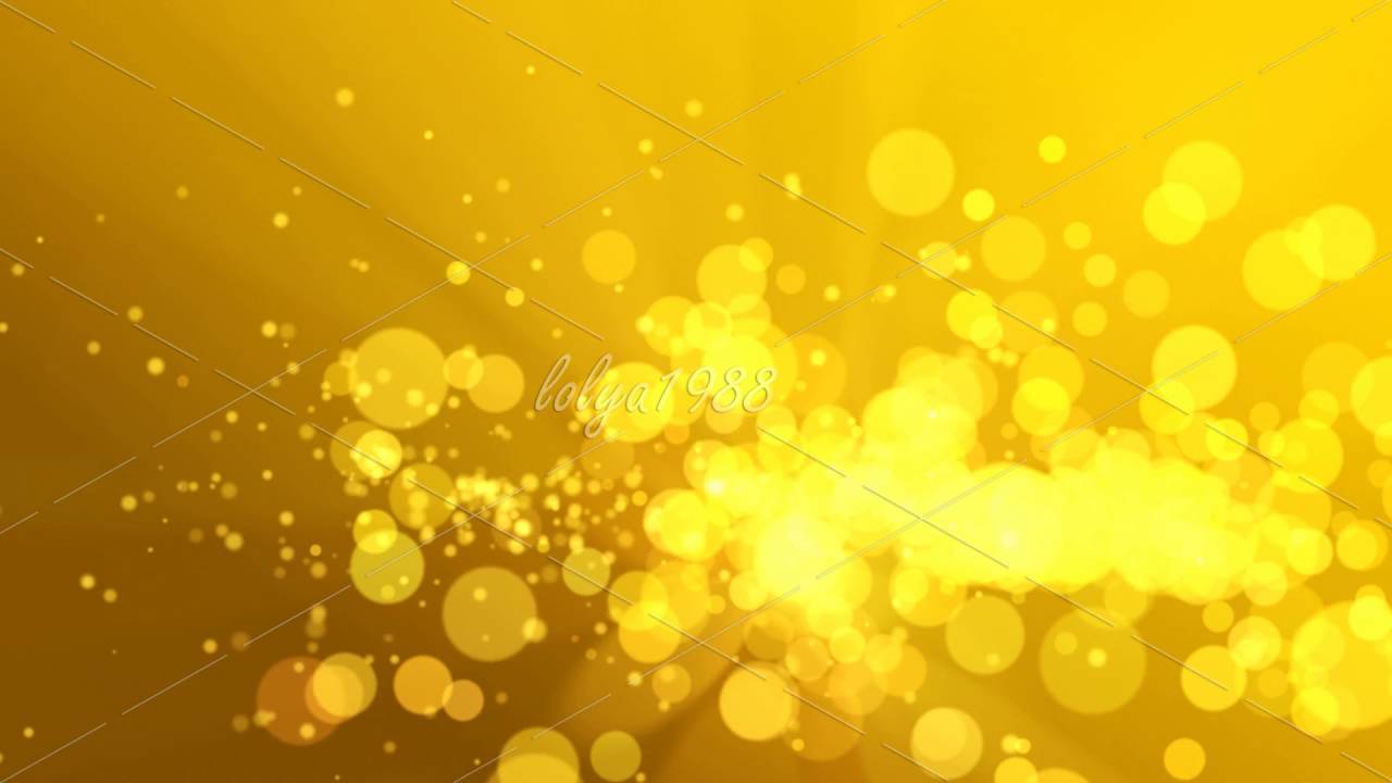 abstract background, yellow lights, Full HD