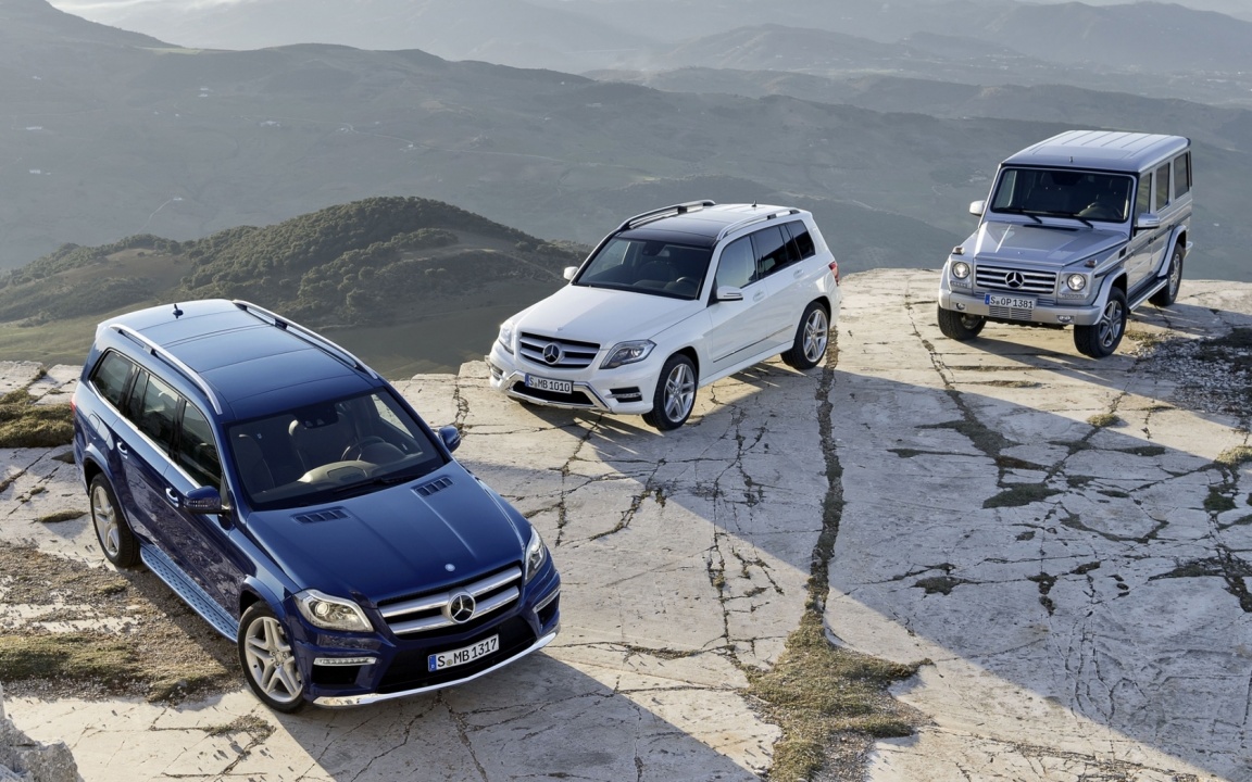 Mercedes Benz SUV Range Wallpaper