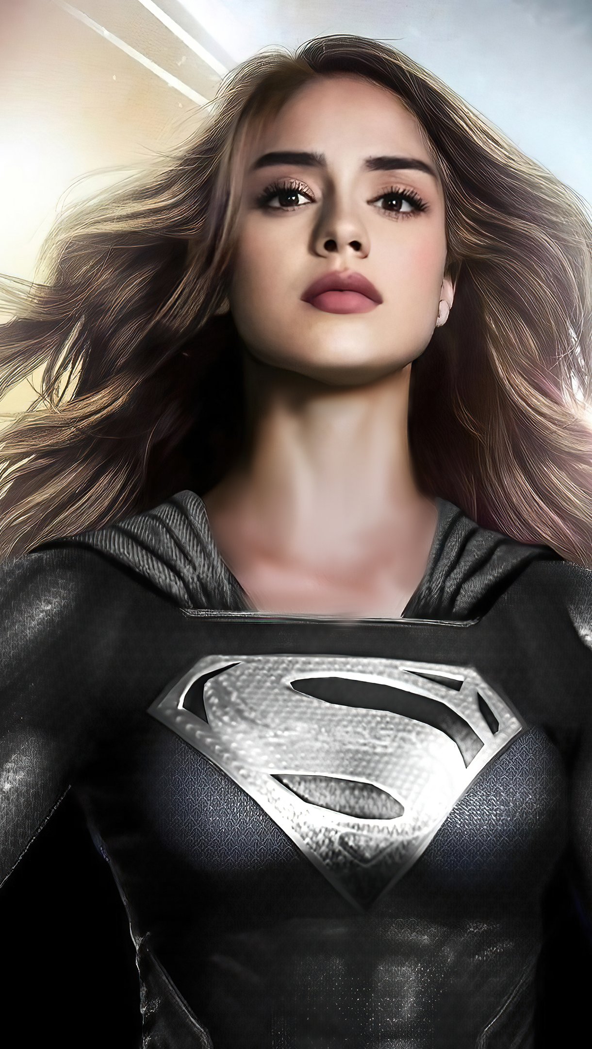 Sasha Calle as Supergirl Fanart Wallpaper 4k Ultra HD