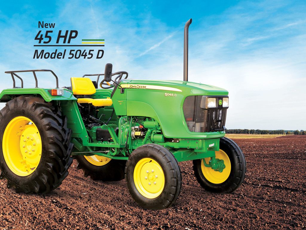 John Deere 5045 D Tractor Price, features & mileage in 2021