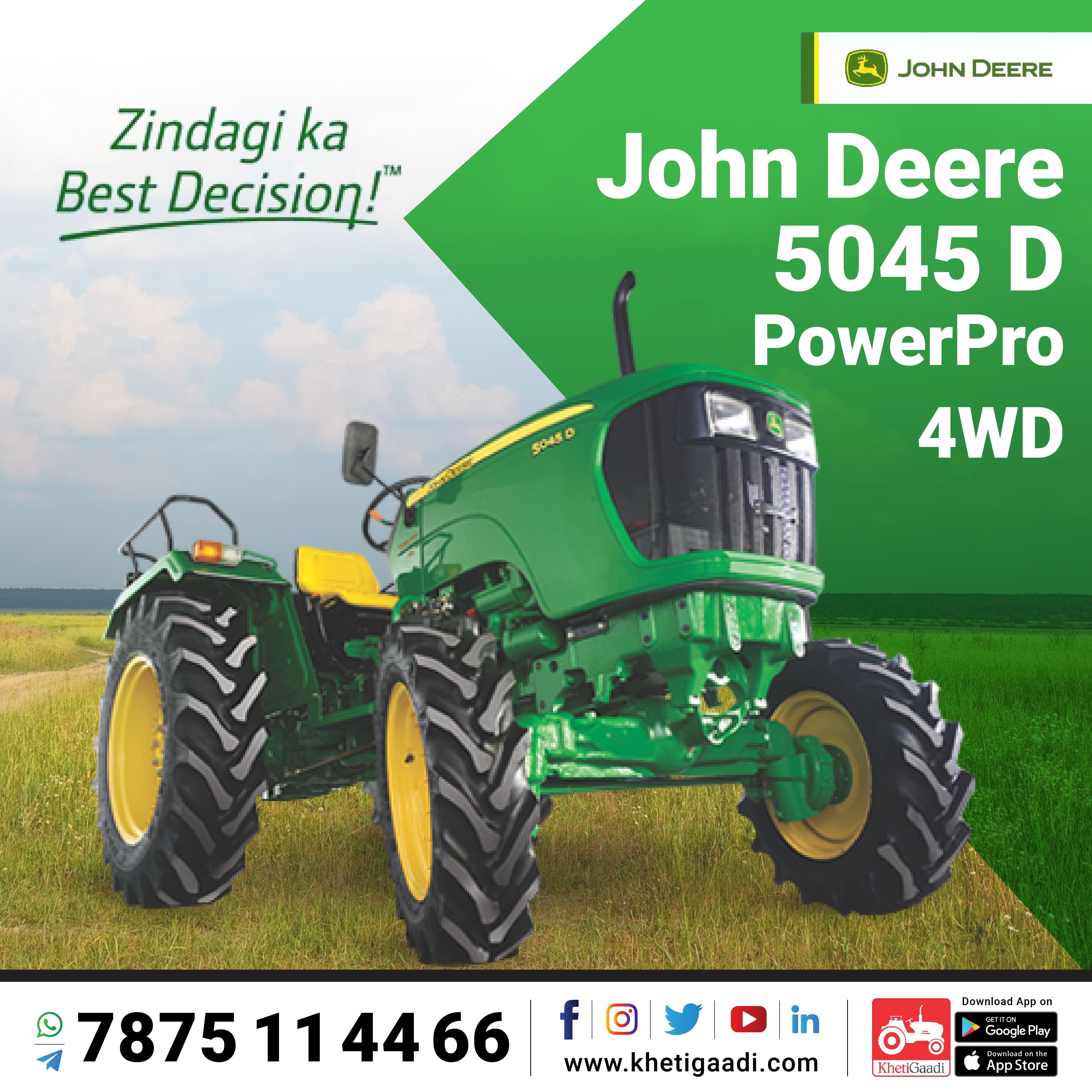 John Deere Tractor Models