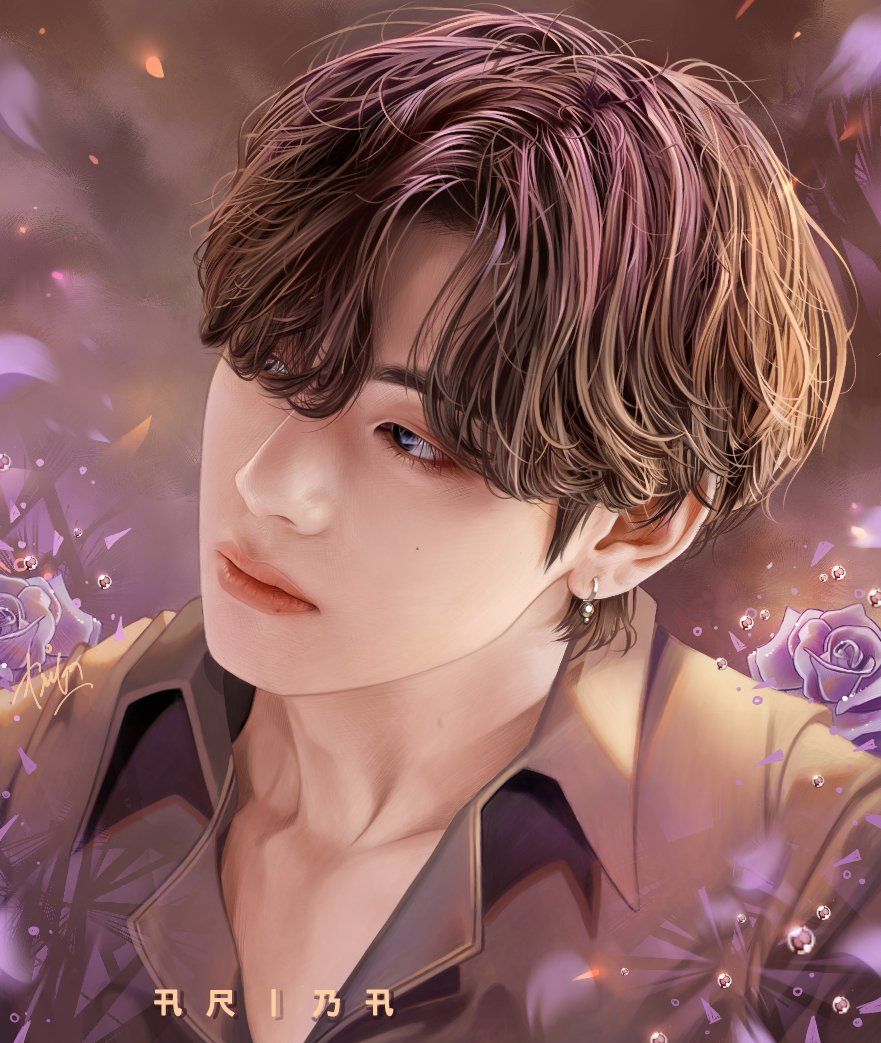 ARIBA⁷ on Twitter. Taehyung fanart, Taehyung photohoot, Kim taehyung